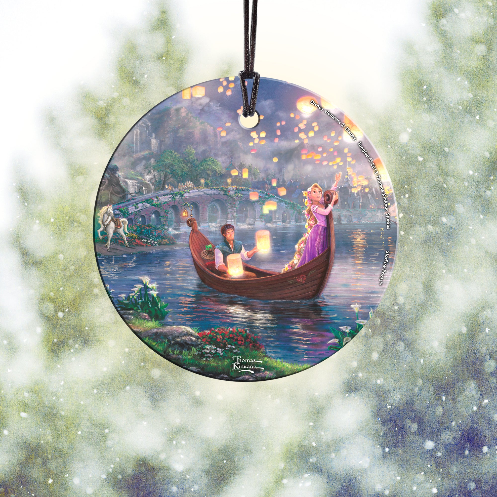 Disney (Tangled) StarFire Prints™ Hanging Glass Print SPCIR424