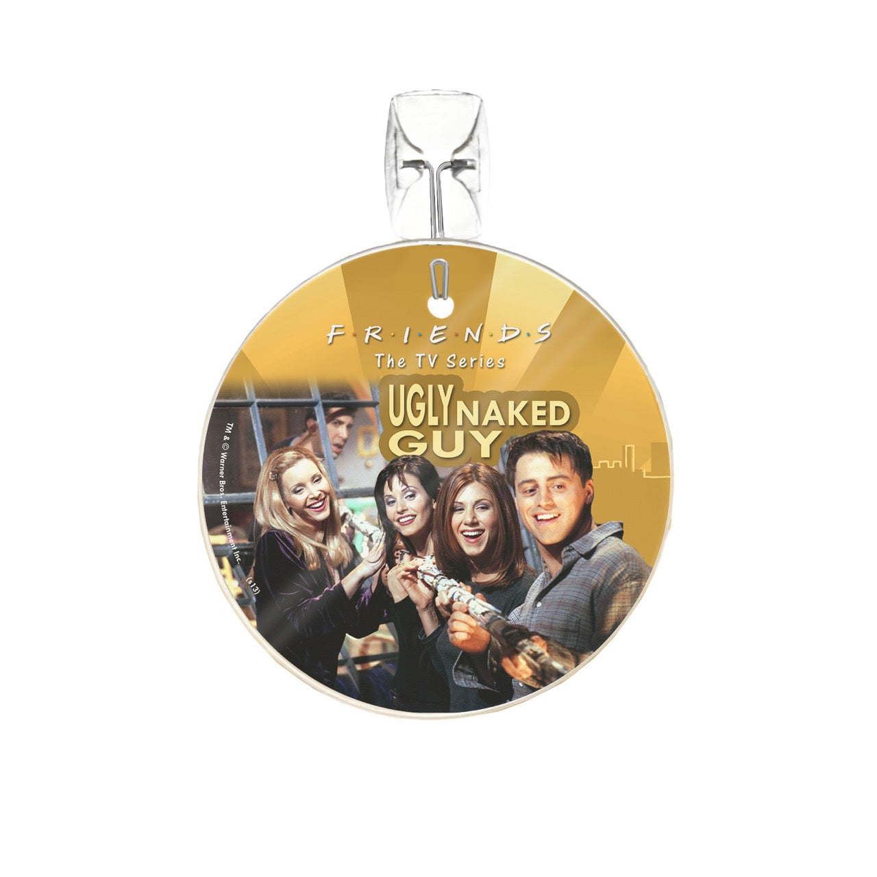 Friends: The TV Series (Ugly Naked Guy) StarFire Prints™ Glass Art SPCIR426