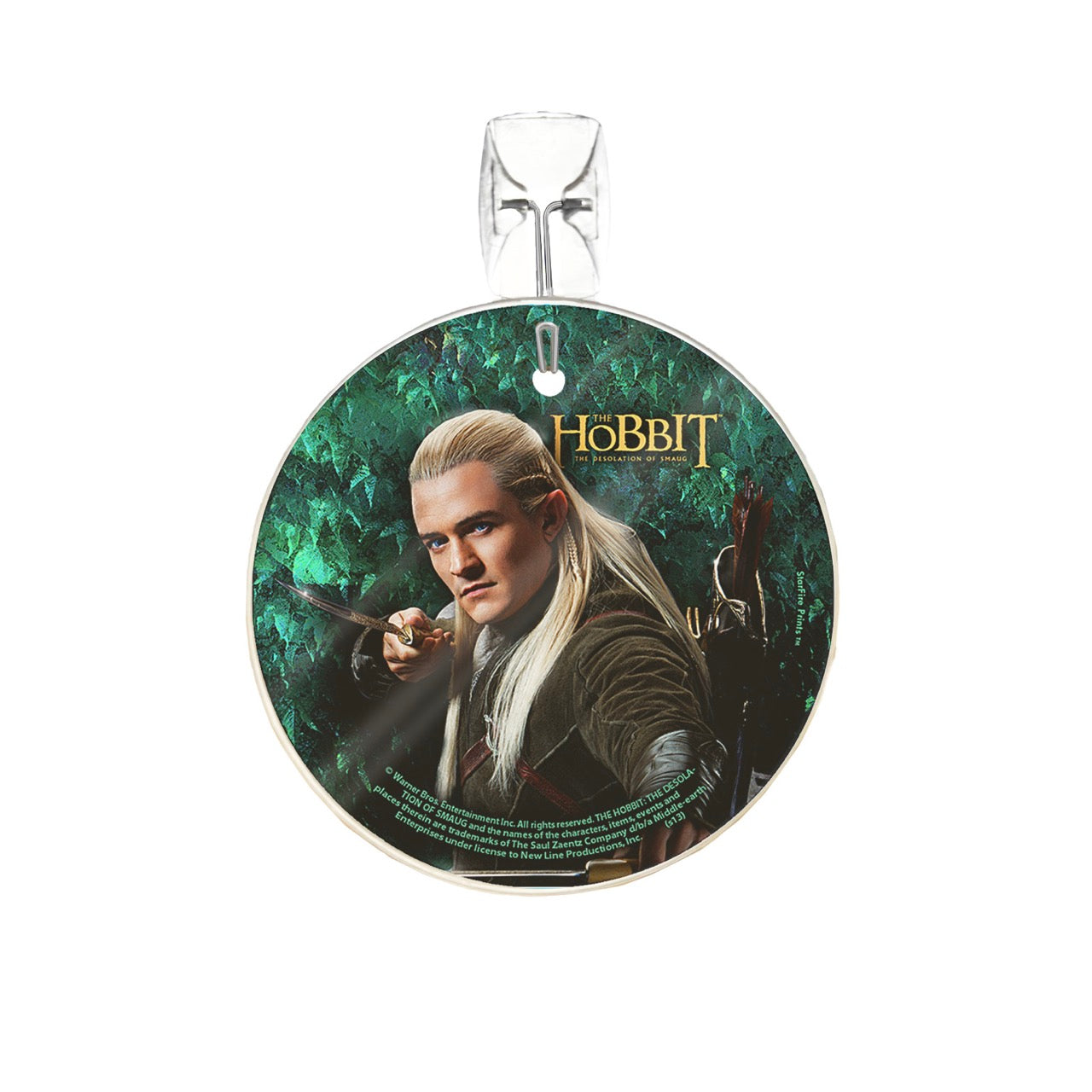 THE HOBBIT: THE DESOLATION OF SMAUG (Legolas) StarFire Prints™ Glass Art SPCIR429