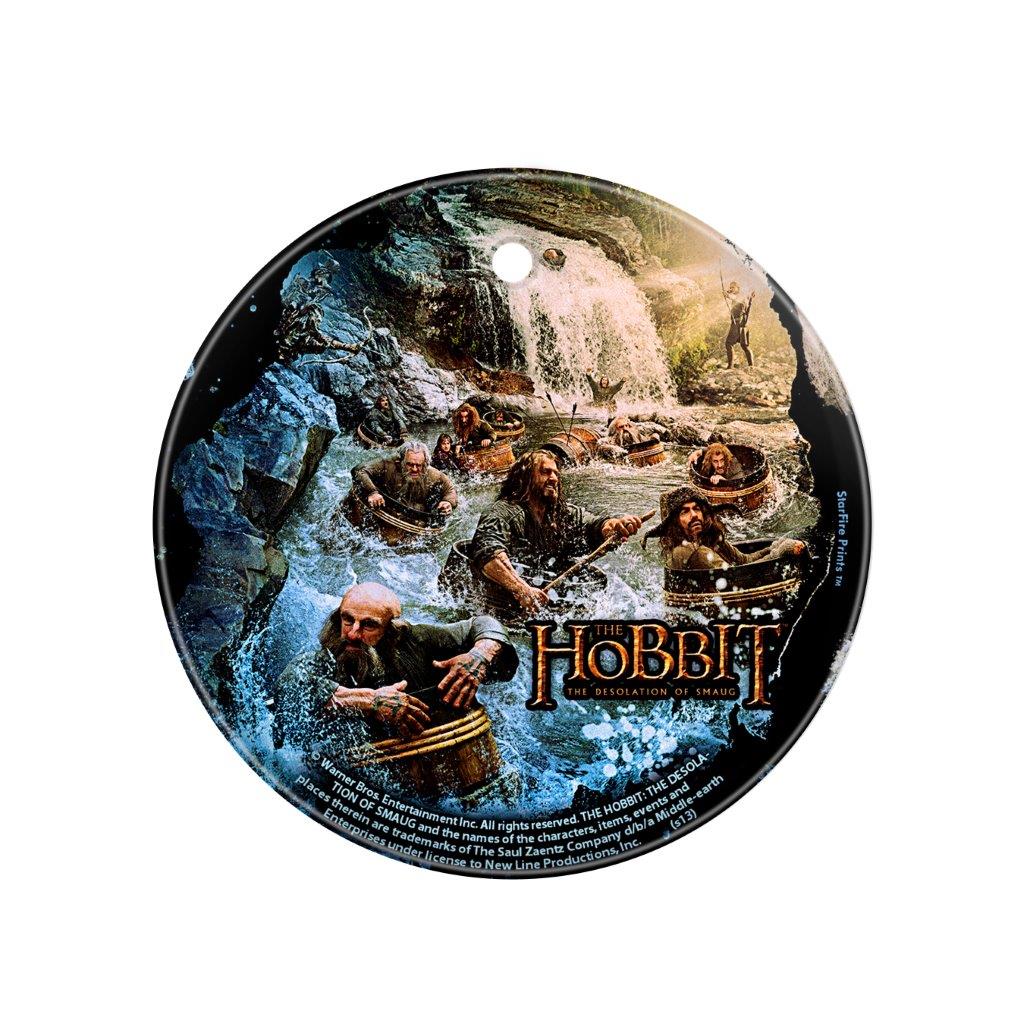THE HOBBIT: THE DESOLATION OF SMAUG (Dwarves) StarFire Prints™ Glass Art SPCIR430