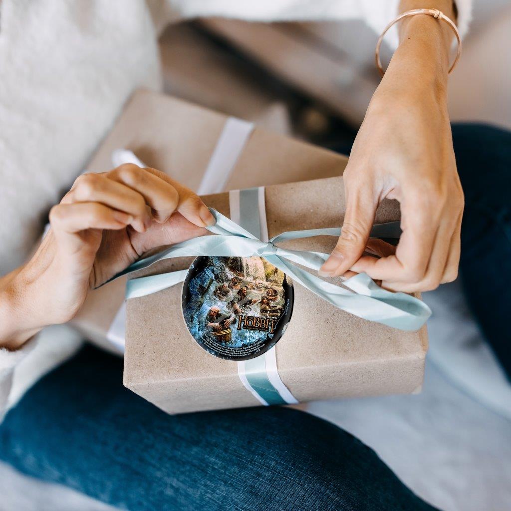 THE HOBBIT: THE DESOLATION OF SMAUG (Dwarves) StarFire Prints™ Glass Art SPCIR430