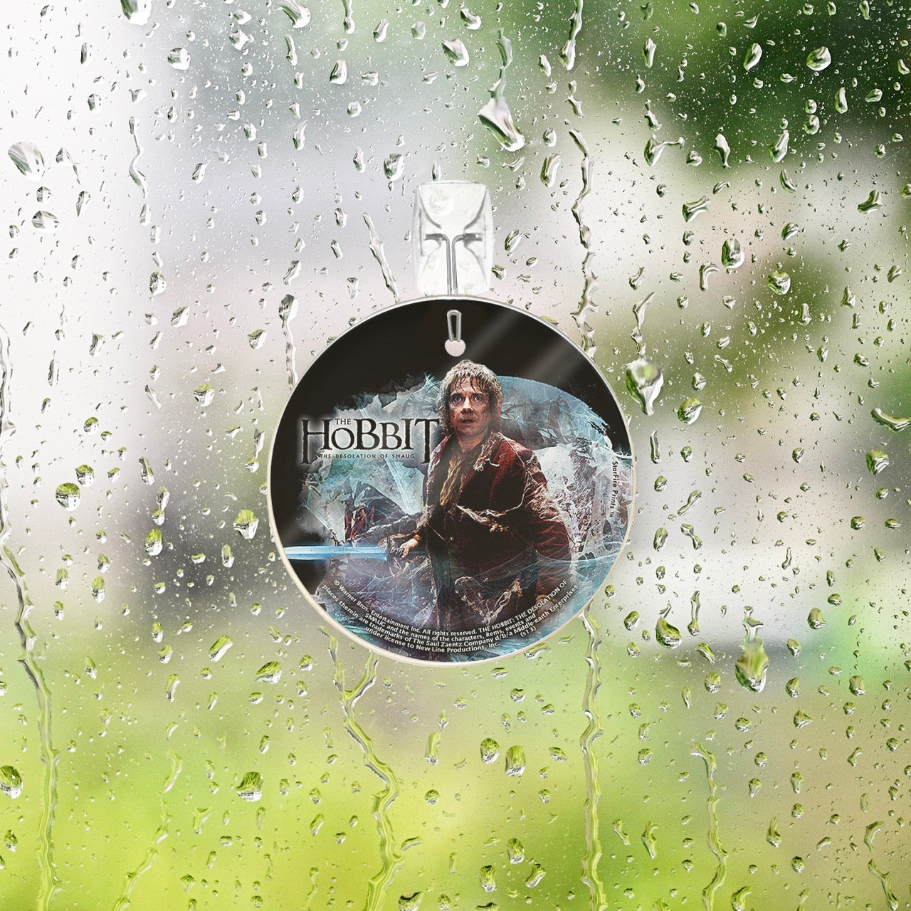 THE HOBBIT: THE DESOLATION OF SMAUG (Bilbo) StarFire Prints™ Glass Art SPCIR431