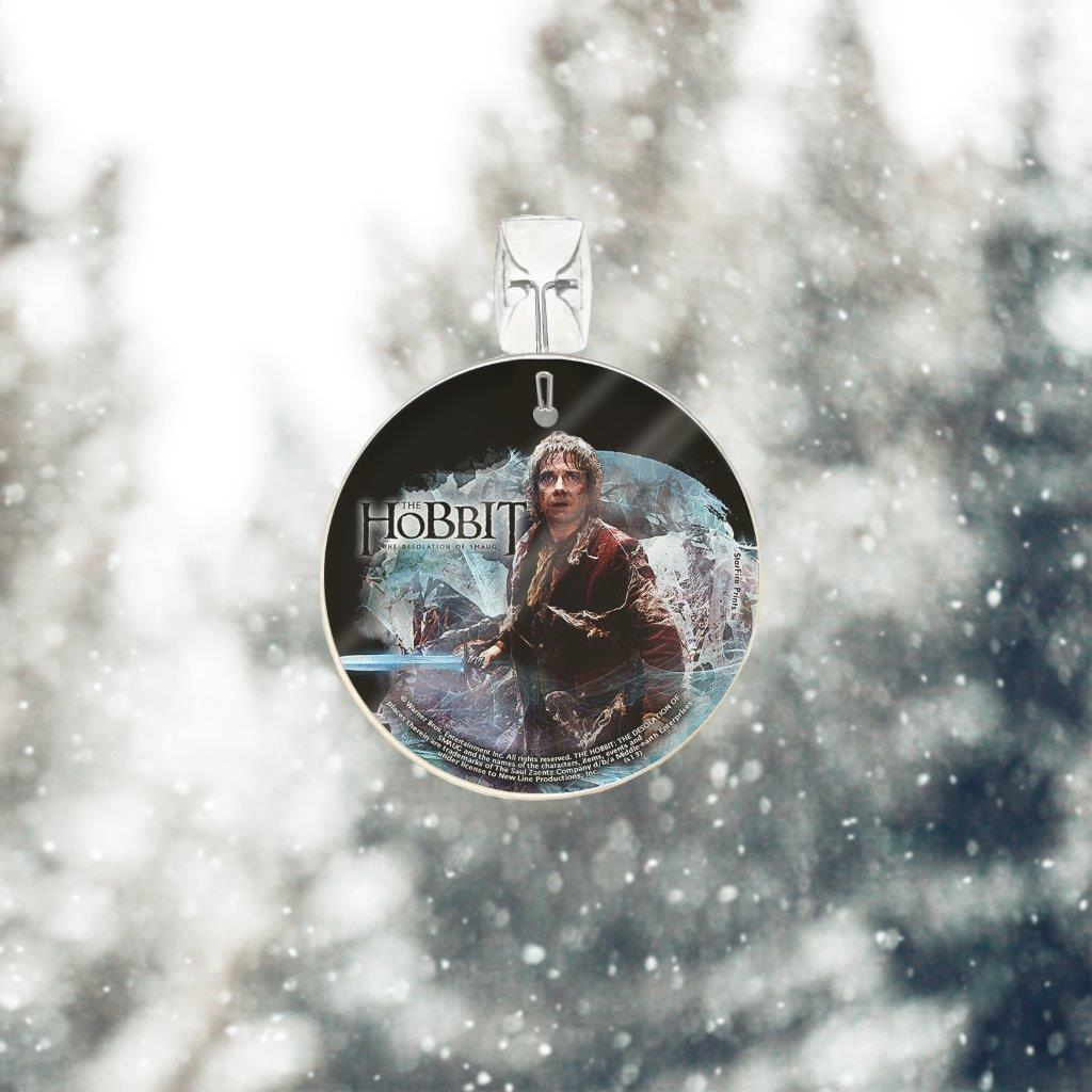 THE HOBBIT: THE DESOLATION OF SMAUG (Bilbo) StarFire Prints™ Glass Art SPCIR431