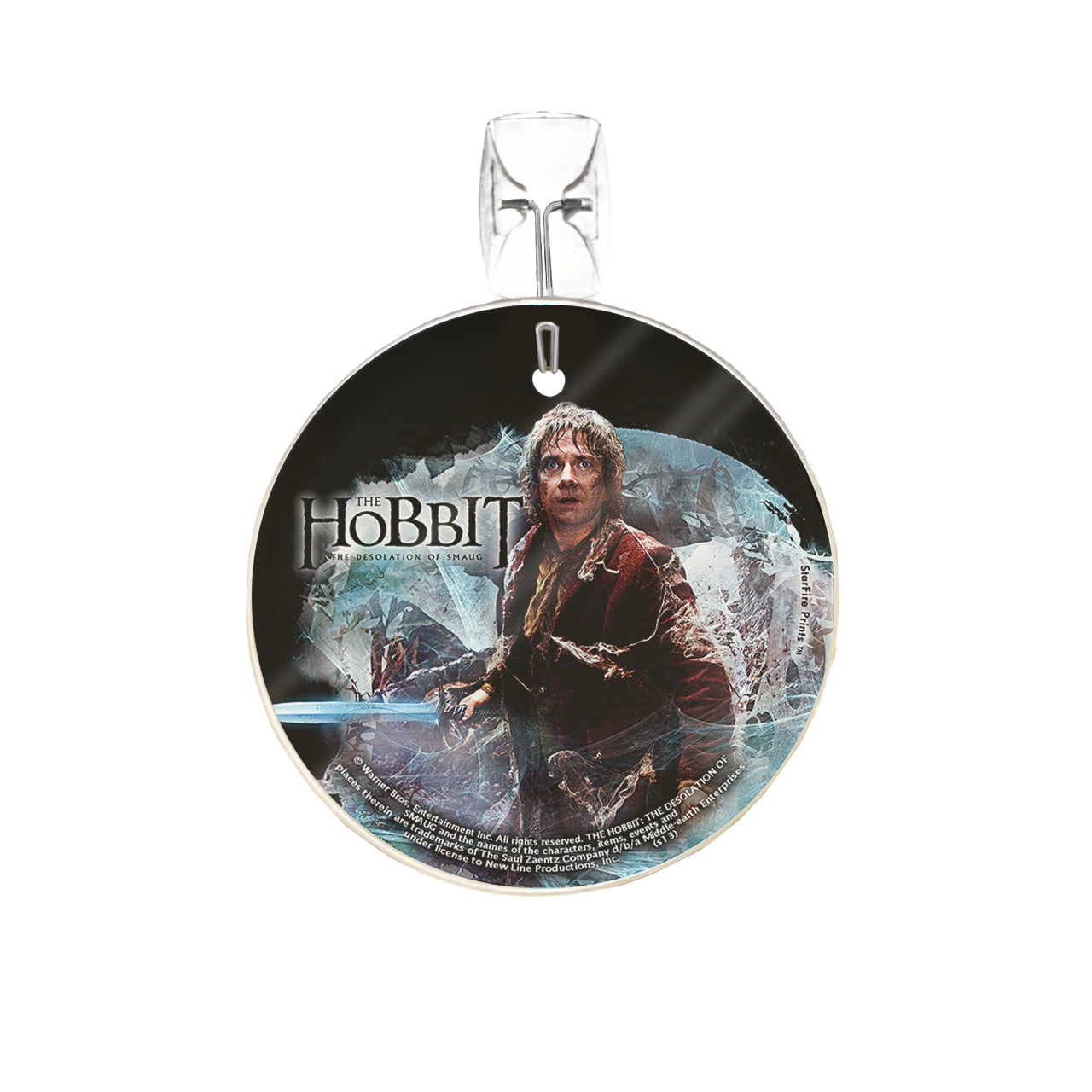 THE HOBBIT: THE DESOLATION OF SMAUG (Bilbo) StarFire Prints™ Glass Art SPCIR431