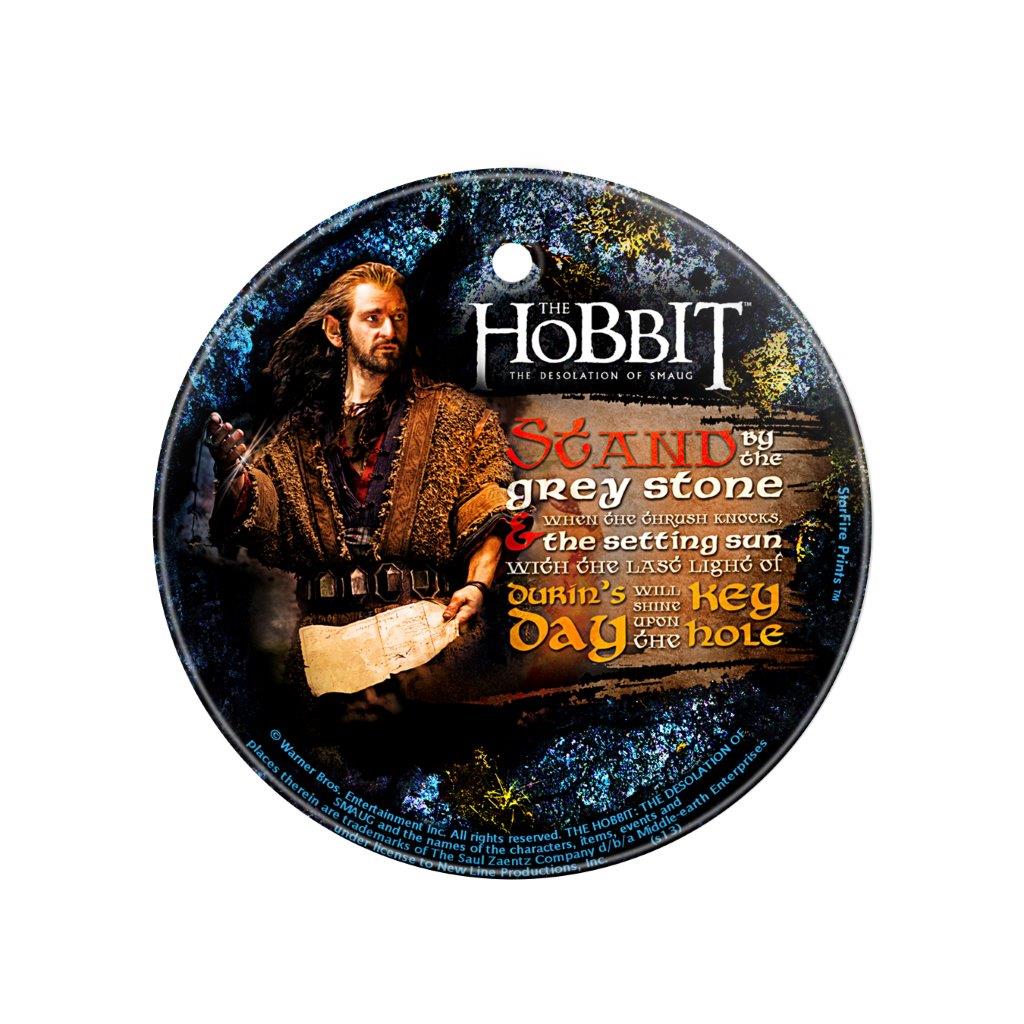 THE HOBBIT: THE DESOLATION OF SMAUG (Thorin) StarFire Prints™ Glass Art SPCIR432