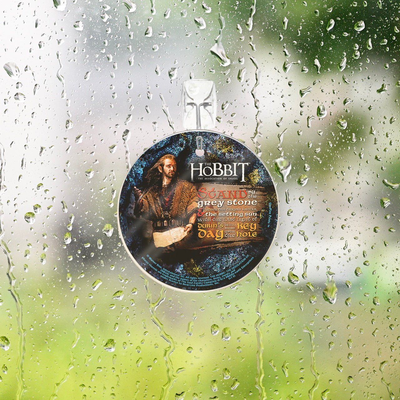 THE HOBBIT: THE DESOLATION OF SMAUG (Thorin) StarFire Prints™ Glass Art SPCIR432