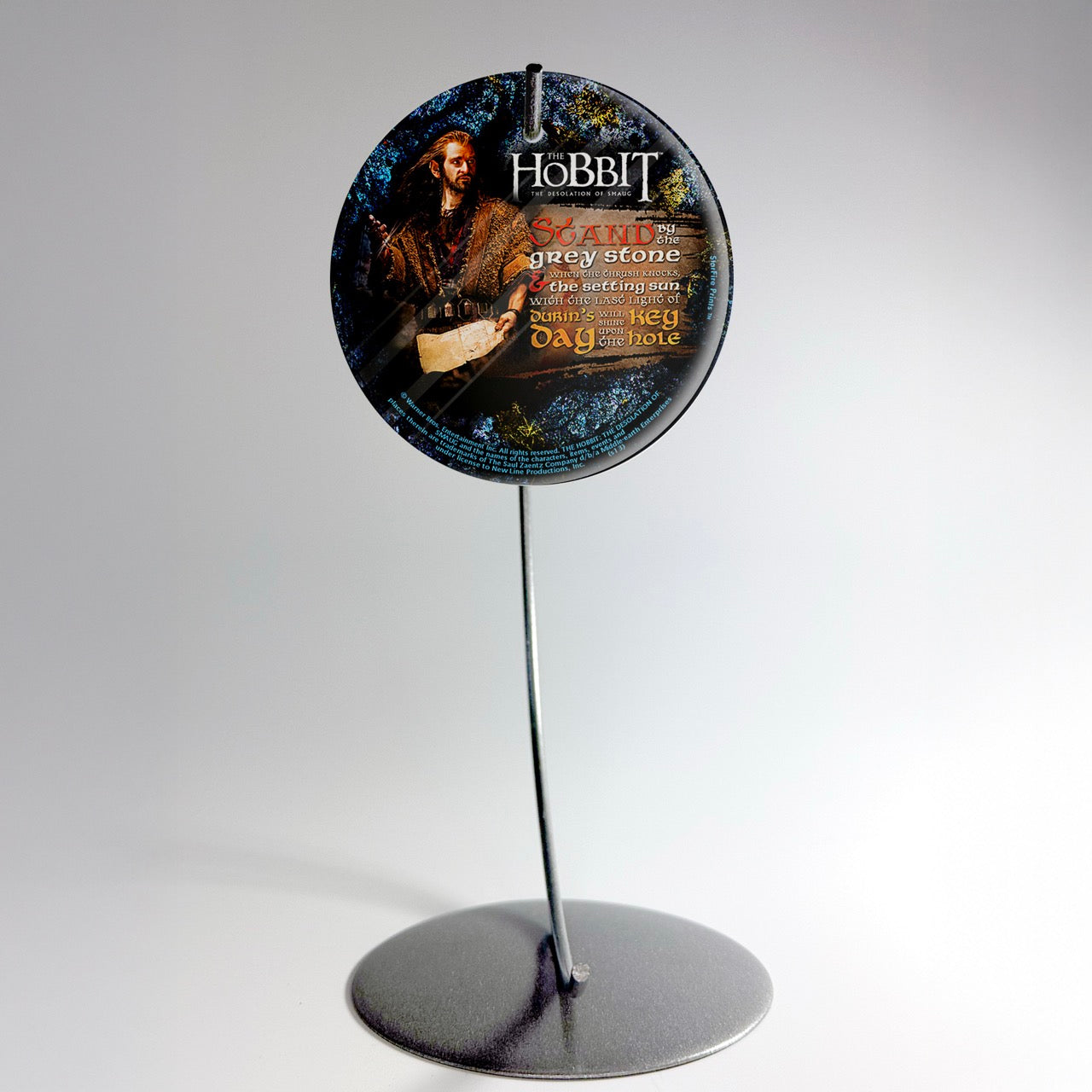 THE HOBBIT: THE DESOLATION OF SMAUG (Thorin) StarFire Prints™ Glass Art SPCIR432