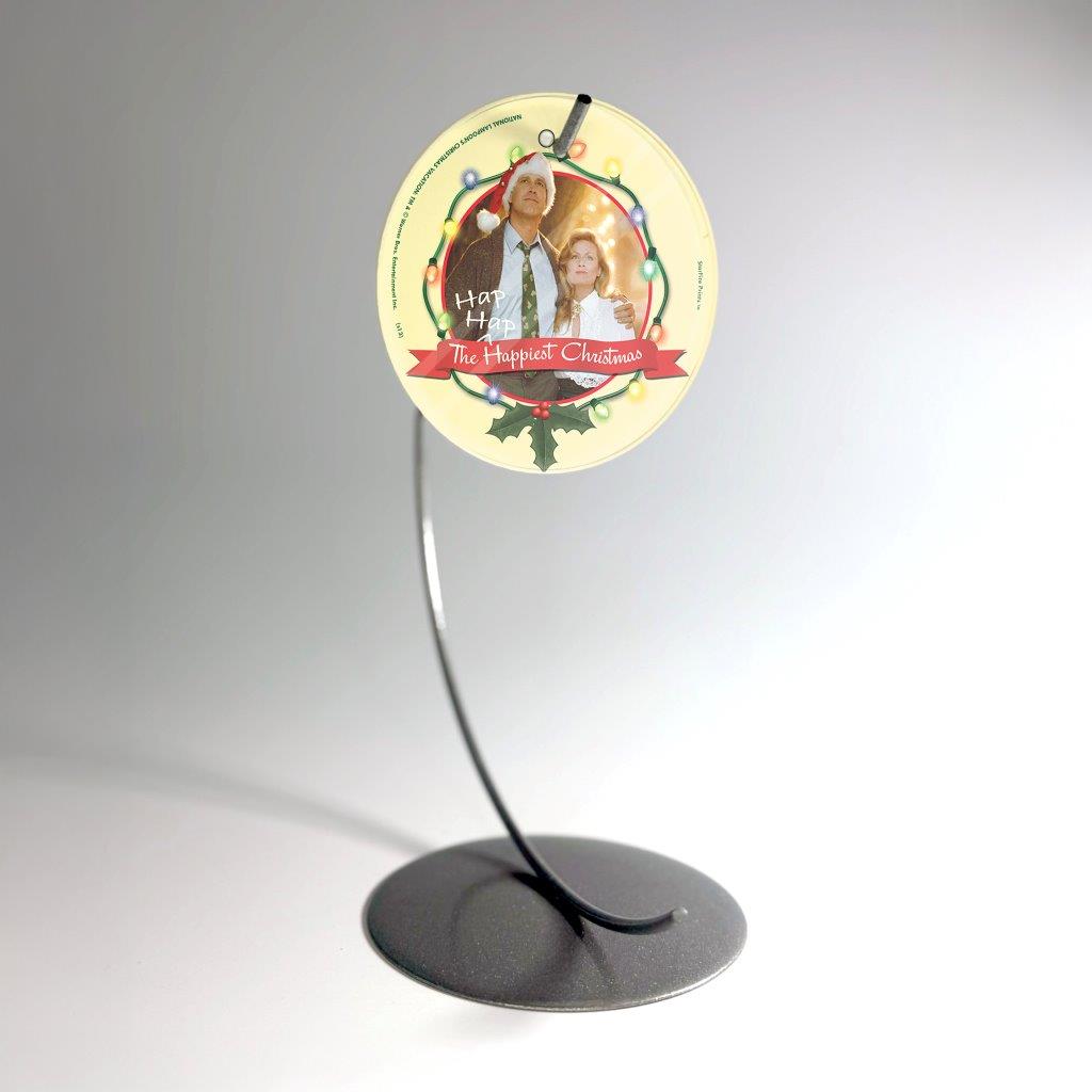 National Lampoons Christmas Vacation (Clark and Ellen) StarFire Prints™ Glass Art SPCIR433