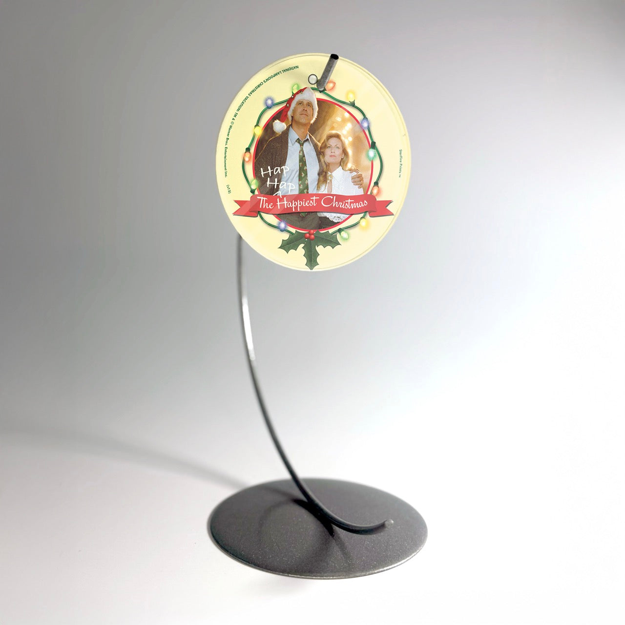 National Lampoons Christmas Vacation (Clark and Ellen) StarFire Prints™ Glass Art SPCIR433