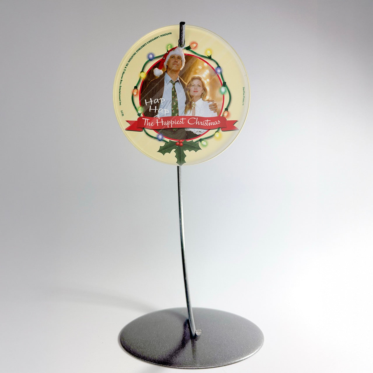 National Lampoons Christmas Vacation (Clark and Ellen) StarFire Prints™ Glass Art SPCIR433