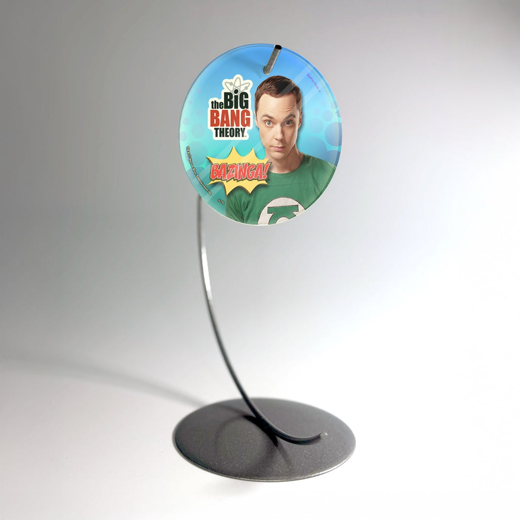 The Big Bang Theory (Bazinga) StarFire Prints™ Glass Art SPCIR460