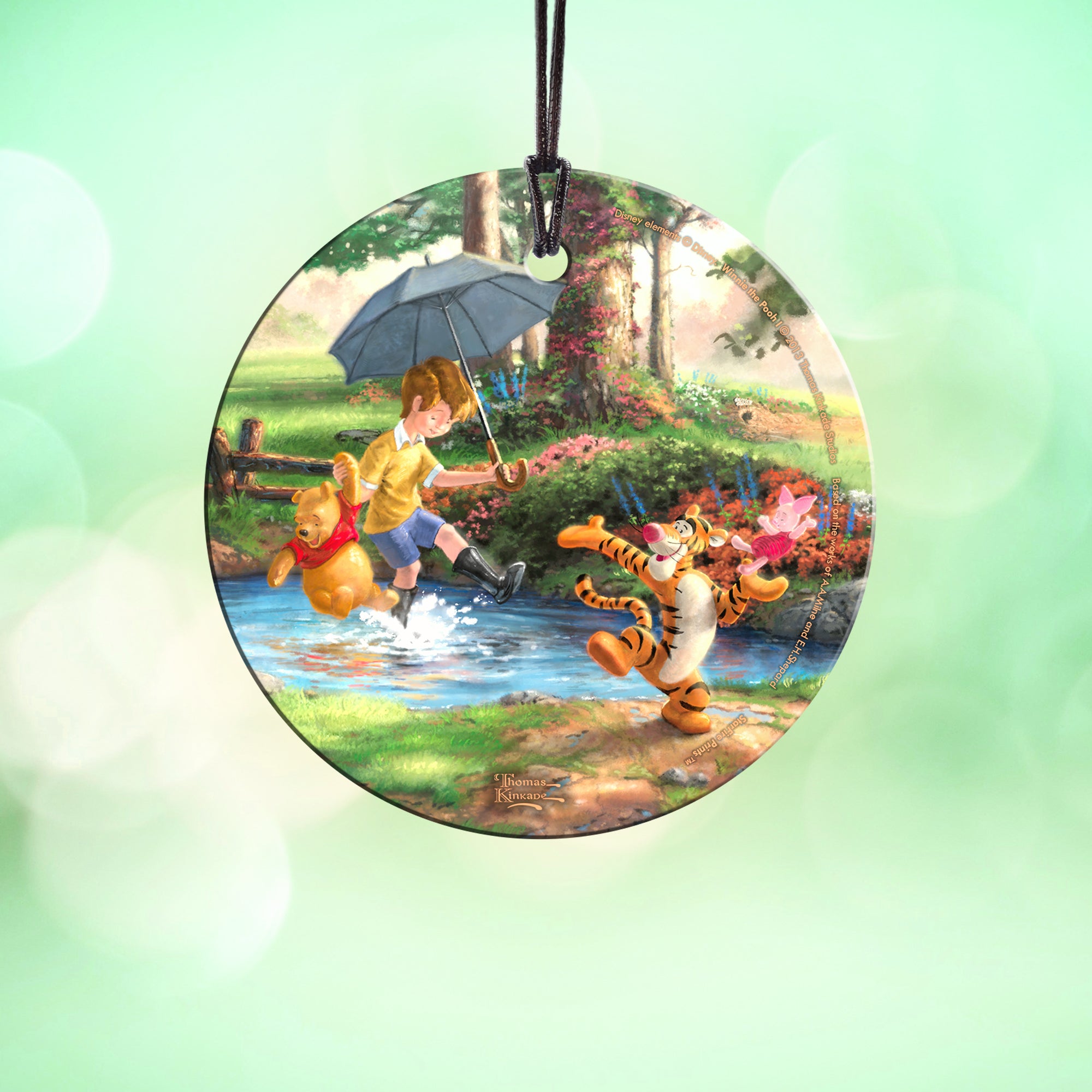 Disney (Winnie the Pooh I) StarFire Prints™ Hanging Glass Print SPCIR467