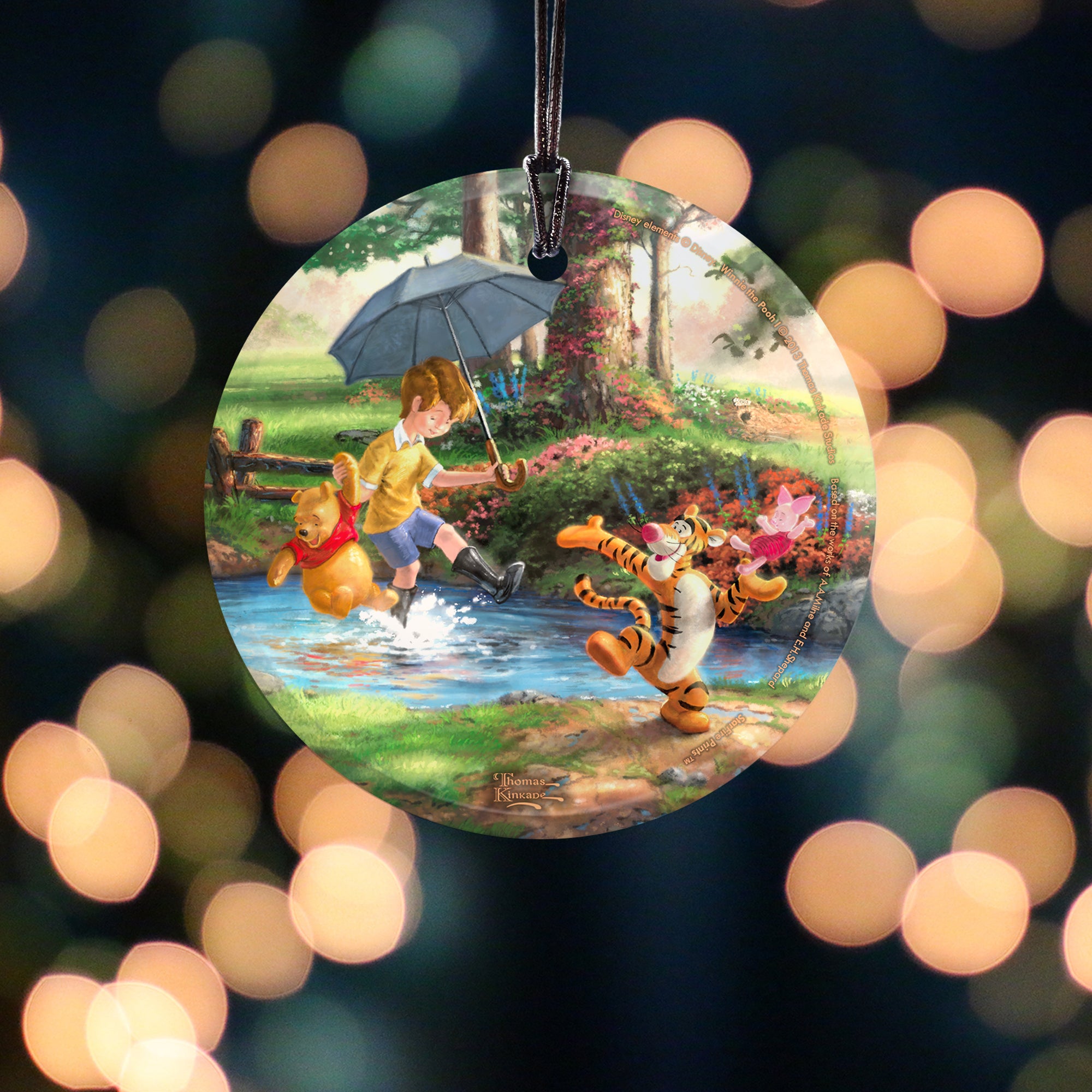 Disney (Winnie the Pooh I) StarFire Prints™ Hanging Glass Print SPCIR467