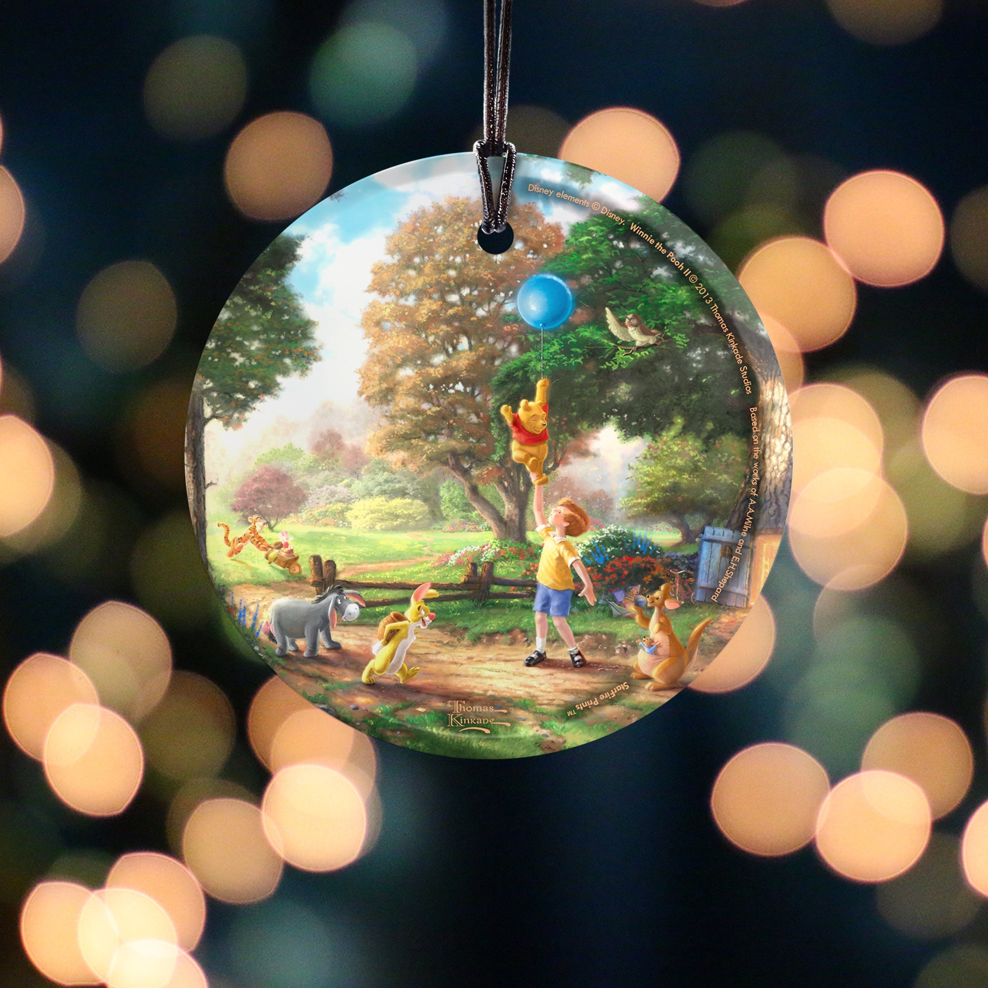 Disney (Winnie the Pooh II) StarFire Prints™ Hanging Glass Print SPCIR472