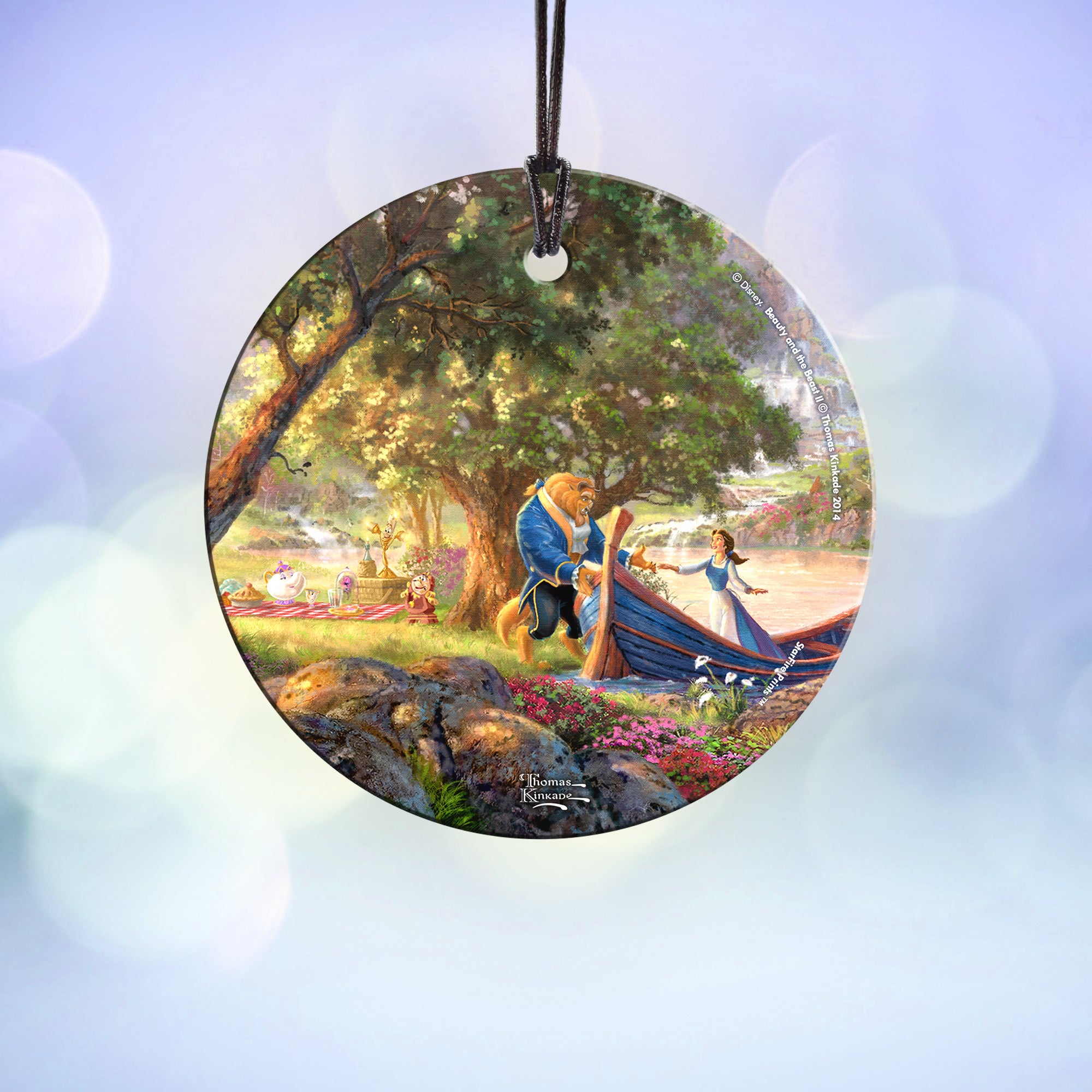 Disney (Beauty and the Beast II) StarFire Prints™ Hanging Glass Print SPCIR482