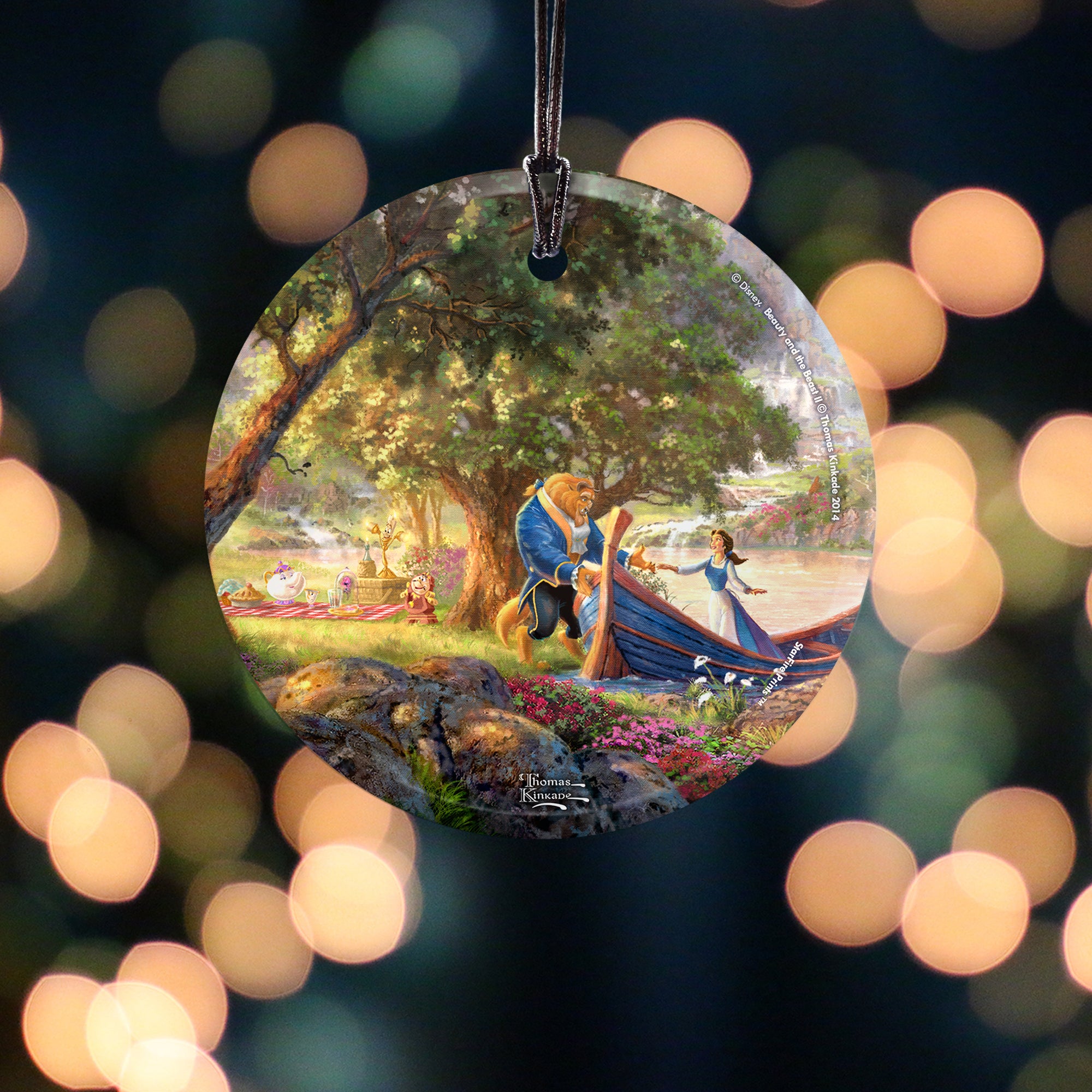 Disney (Beauty and the Beast II) StarFire Prints™ Hanging Glass Print SPCIR482