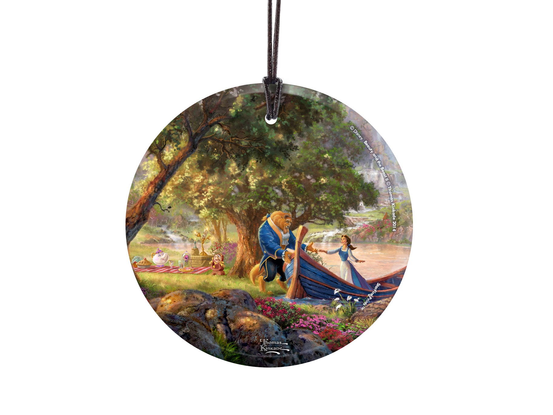 Disney (Beauty and the Beast II) StarFire Prints™ Hanging Glass Print SPCIR482