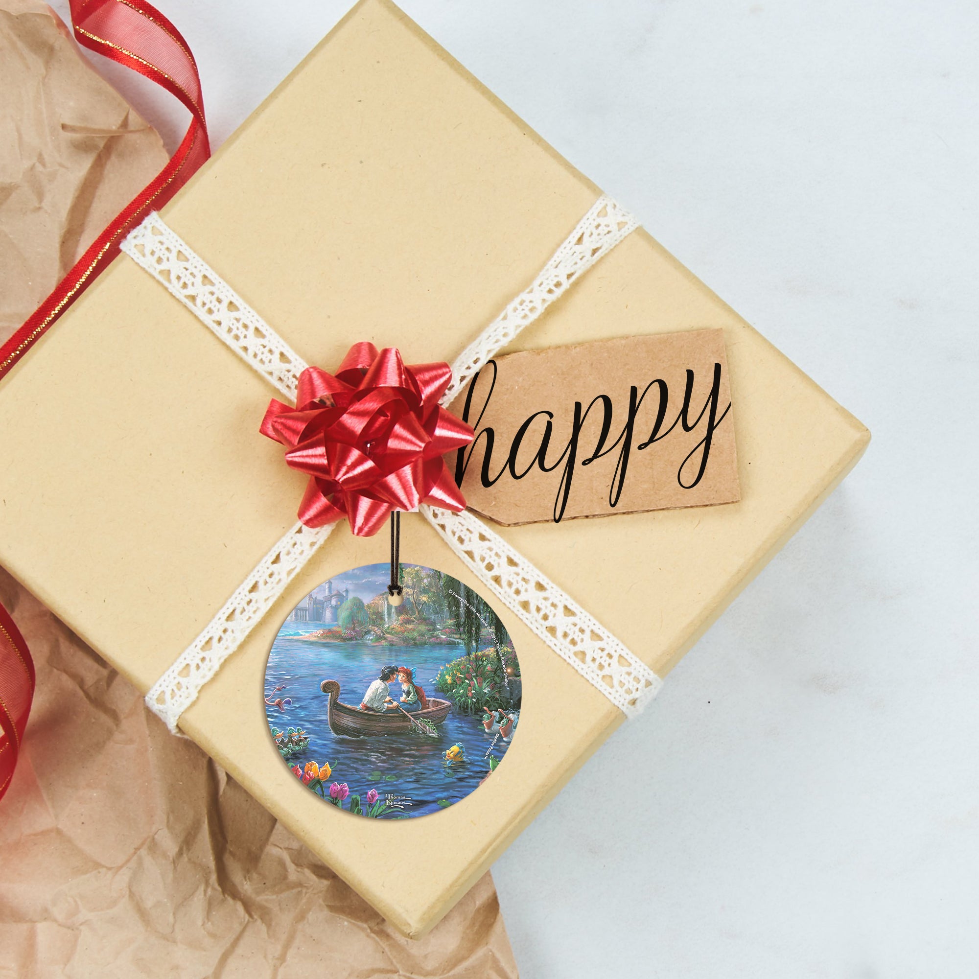 Disney (The Little Mermaid II) StarFire Prints™ Hanging Glass Print SPCIR484