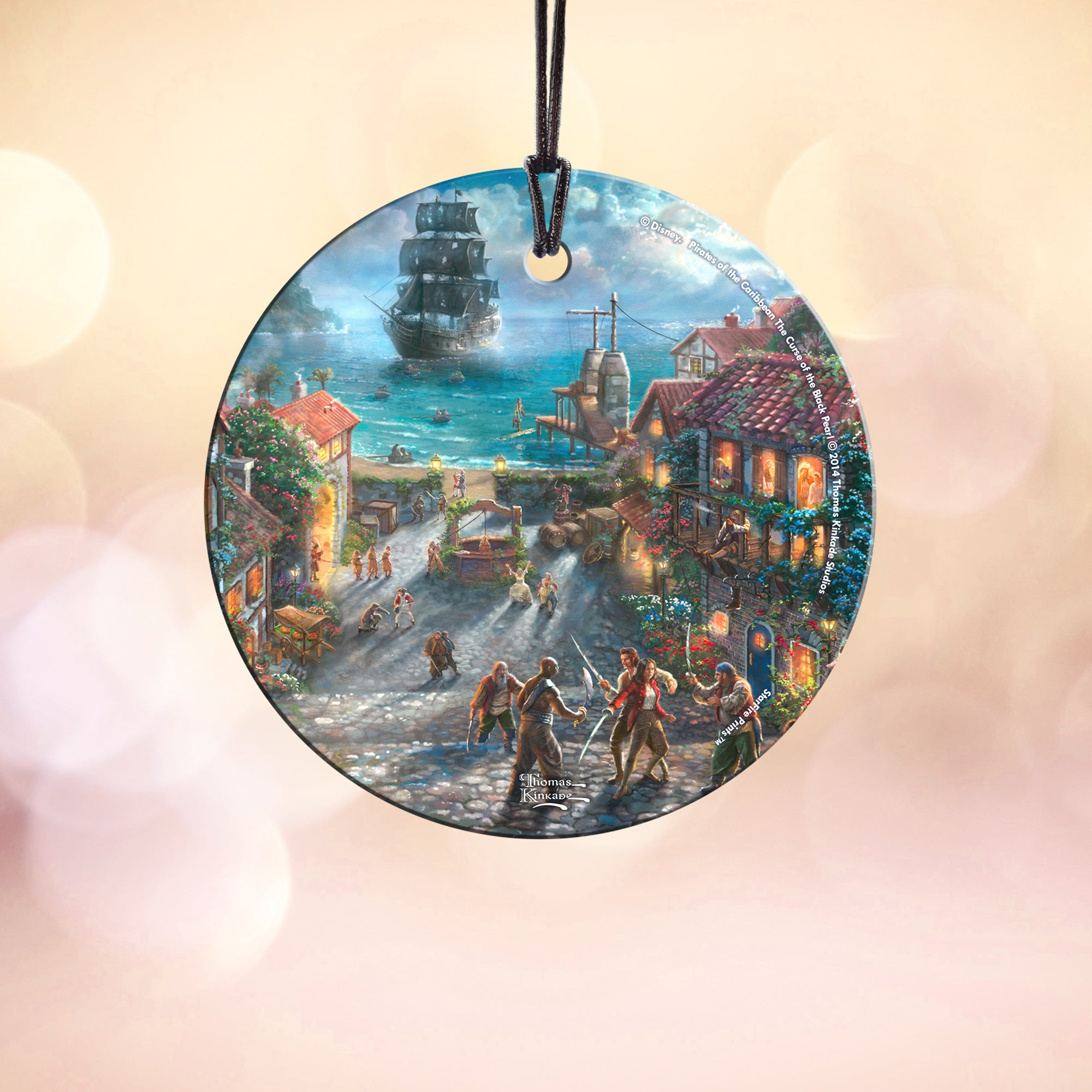 Disney (Pirates of the Caribbean) StarFire Prints™ Hanging Glass Print SPCIR486