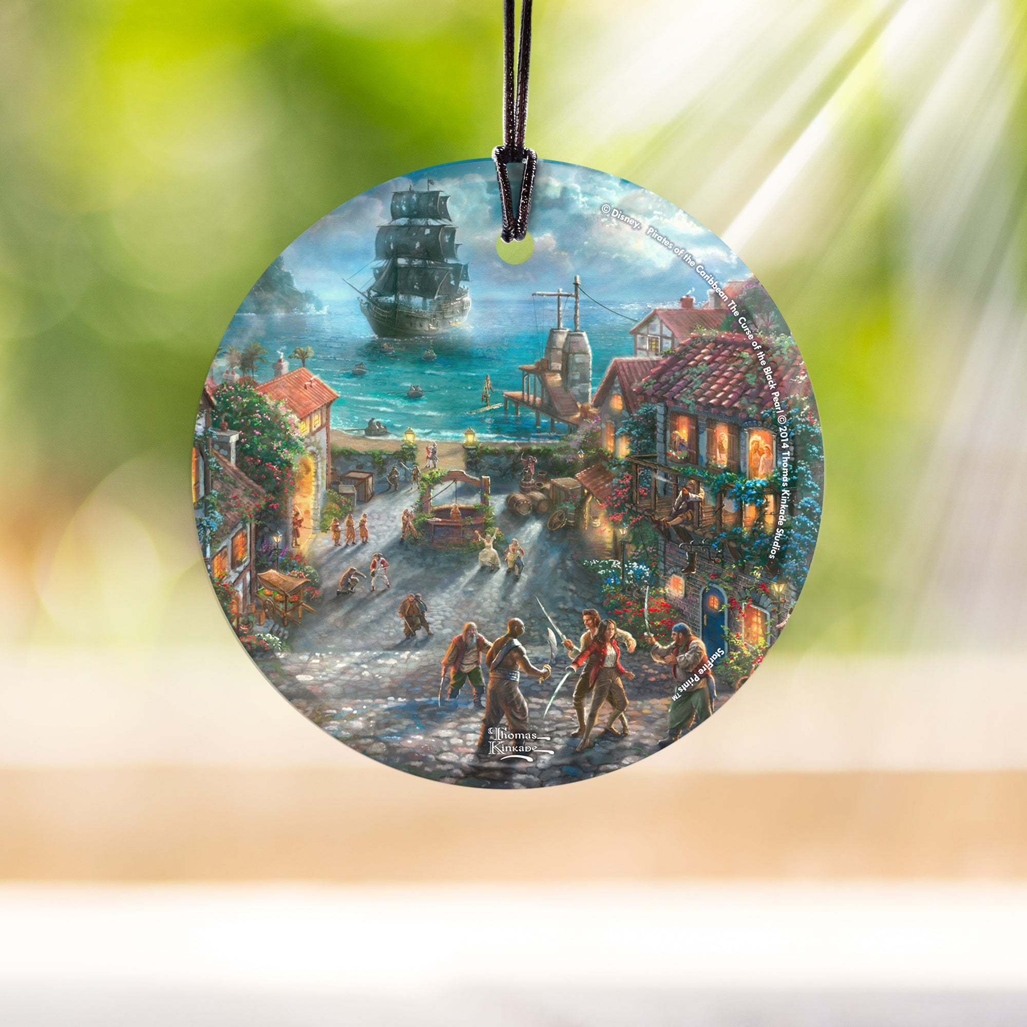 Disney (Pirates of the Caribbean) StarFire Prints™ Hanging Glass Print SPCIR486