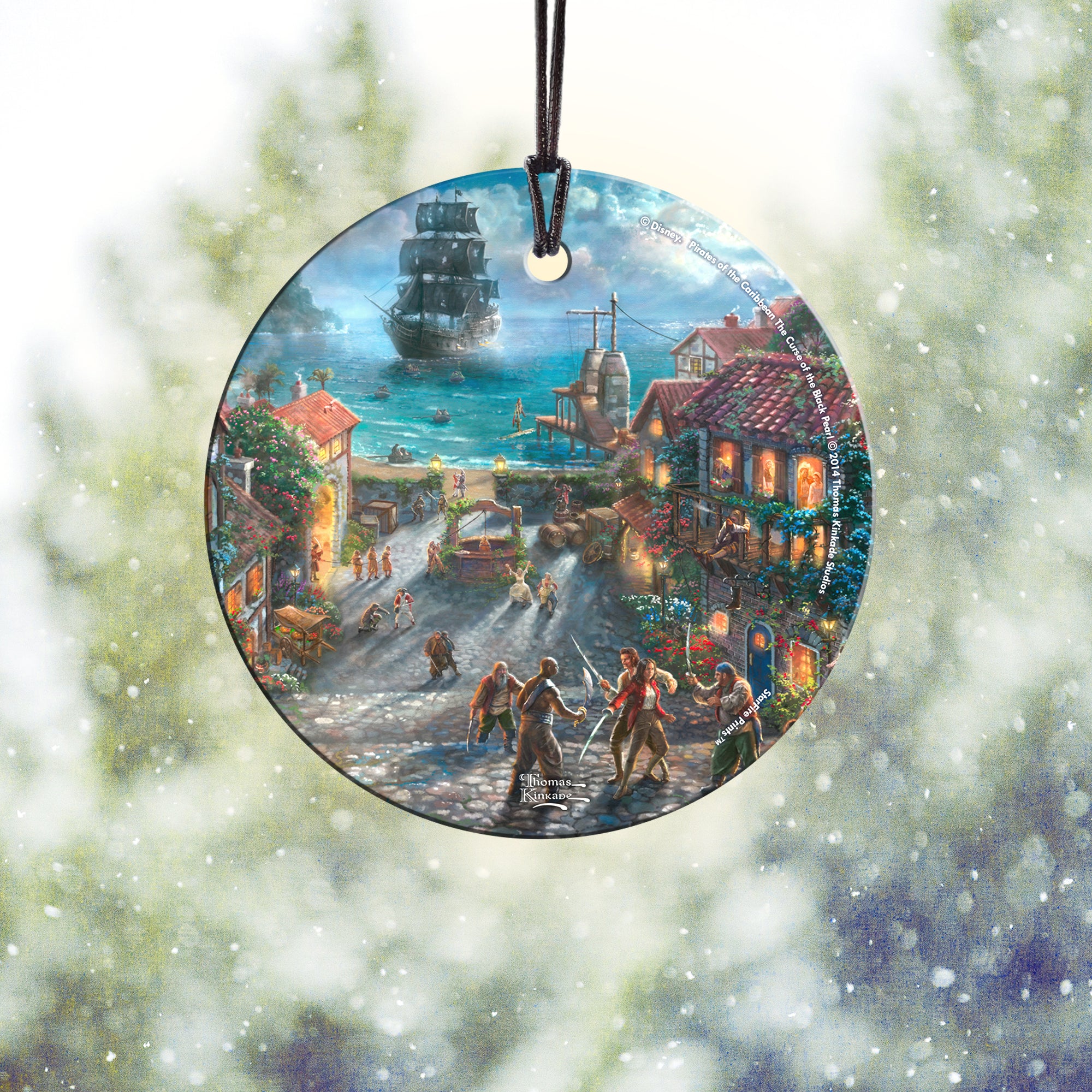 Disney (Pirates of the Caribbean) StarFire Prints™ Hanging Glass Print SPCIR486