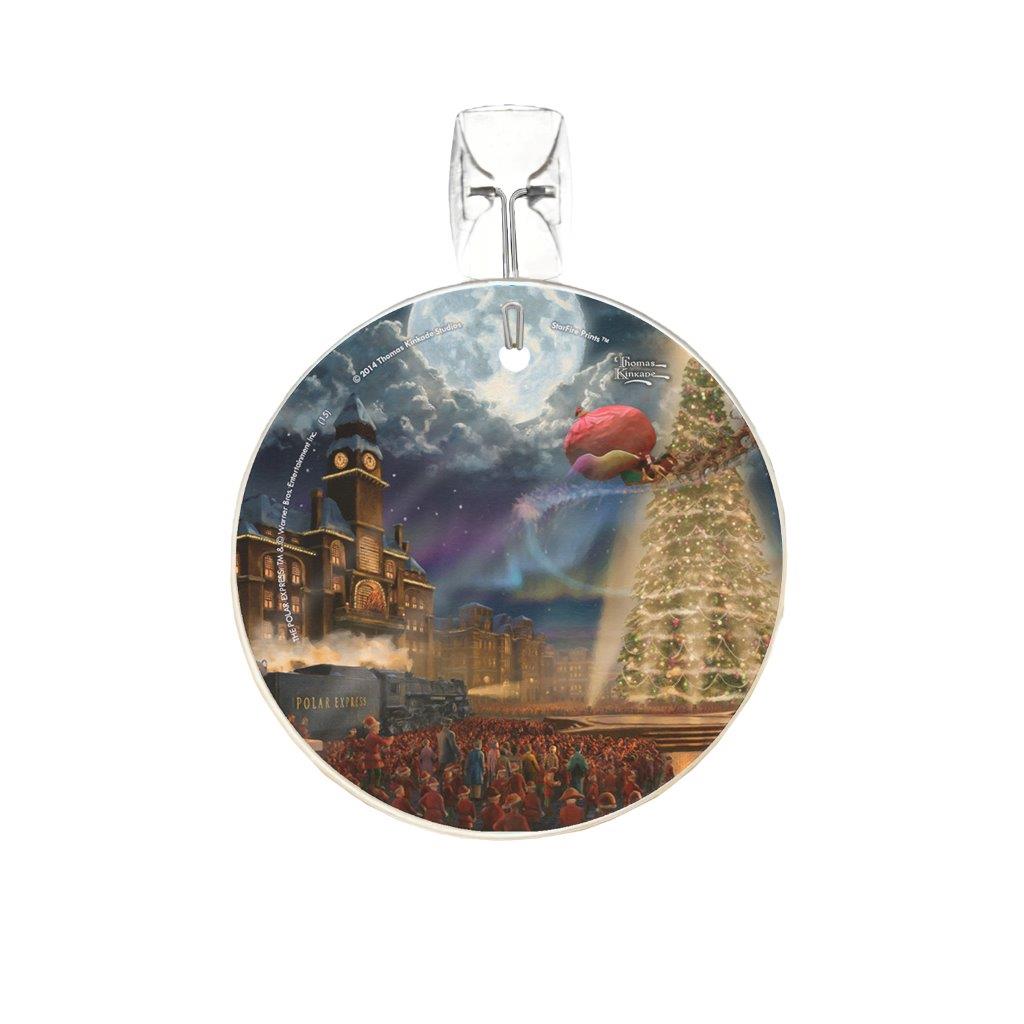 The Polar Express (Thomas Kinkade Studios Studios) StarFire Prints™ Glass Art SPCIR488