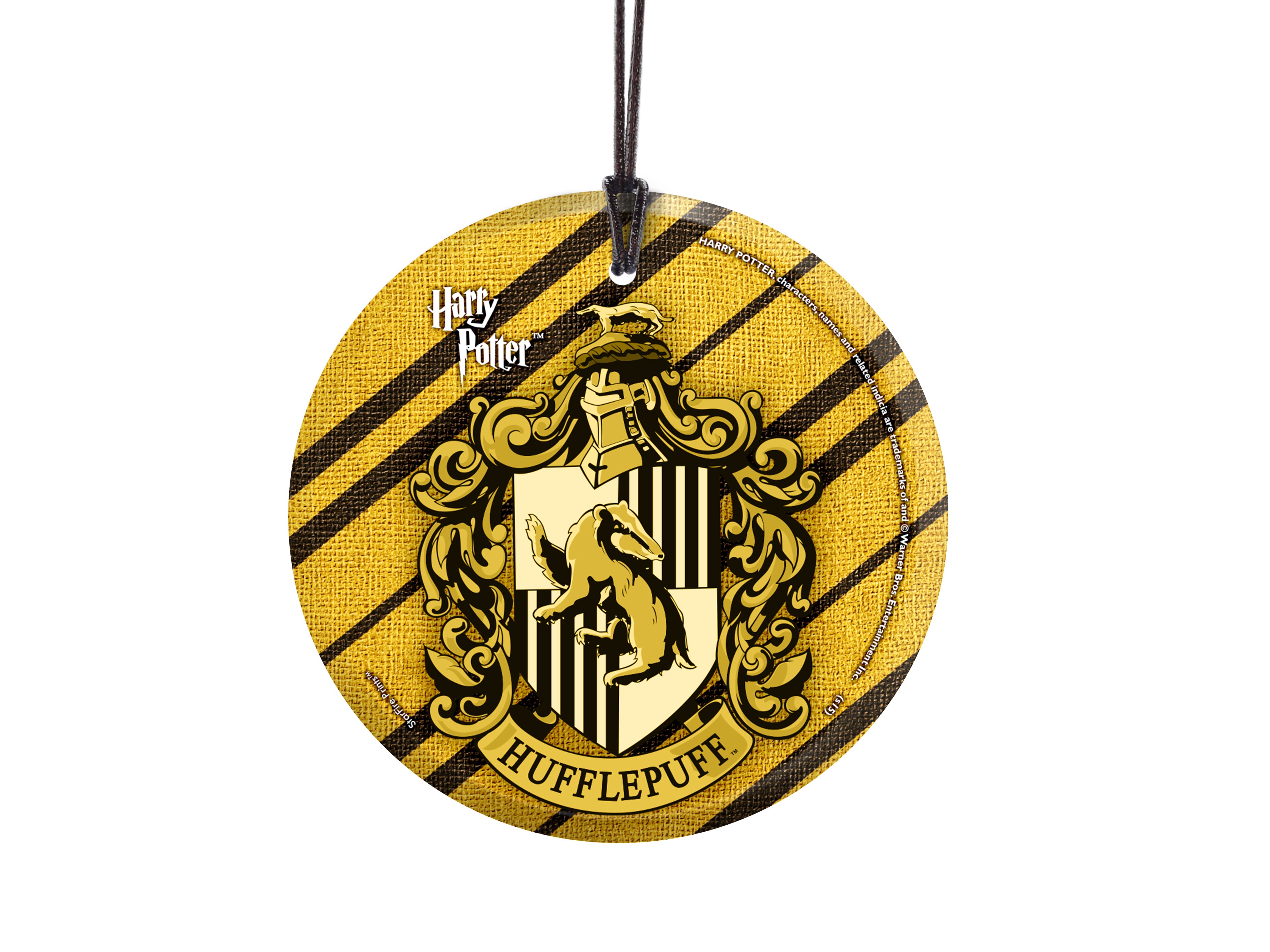 Harry Potter (Hufflepuff Crest) StarFire Prints™ Hanging Glass Print SPCIR491