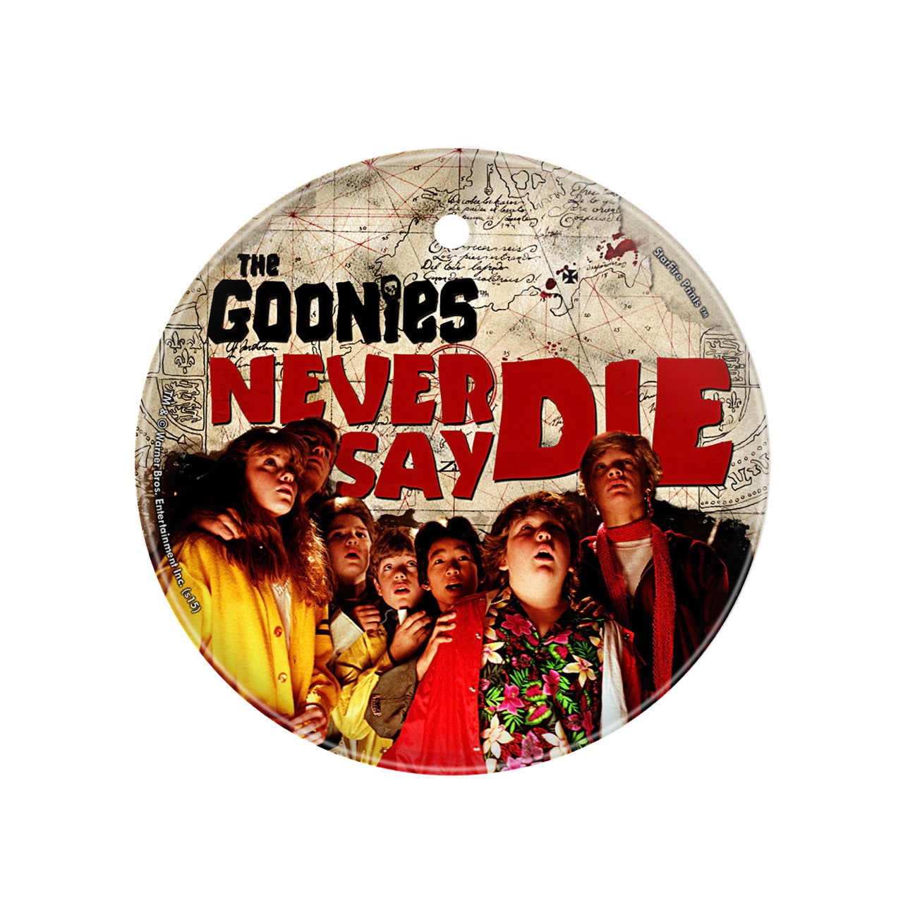 The Goonies (Never Say Die) StarFire Prints™ Glass Art SPCIR494