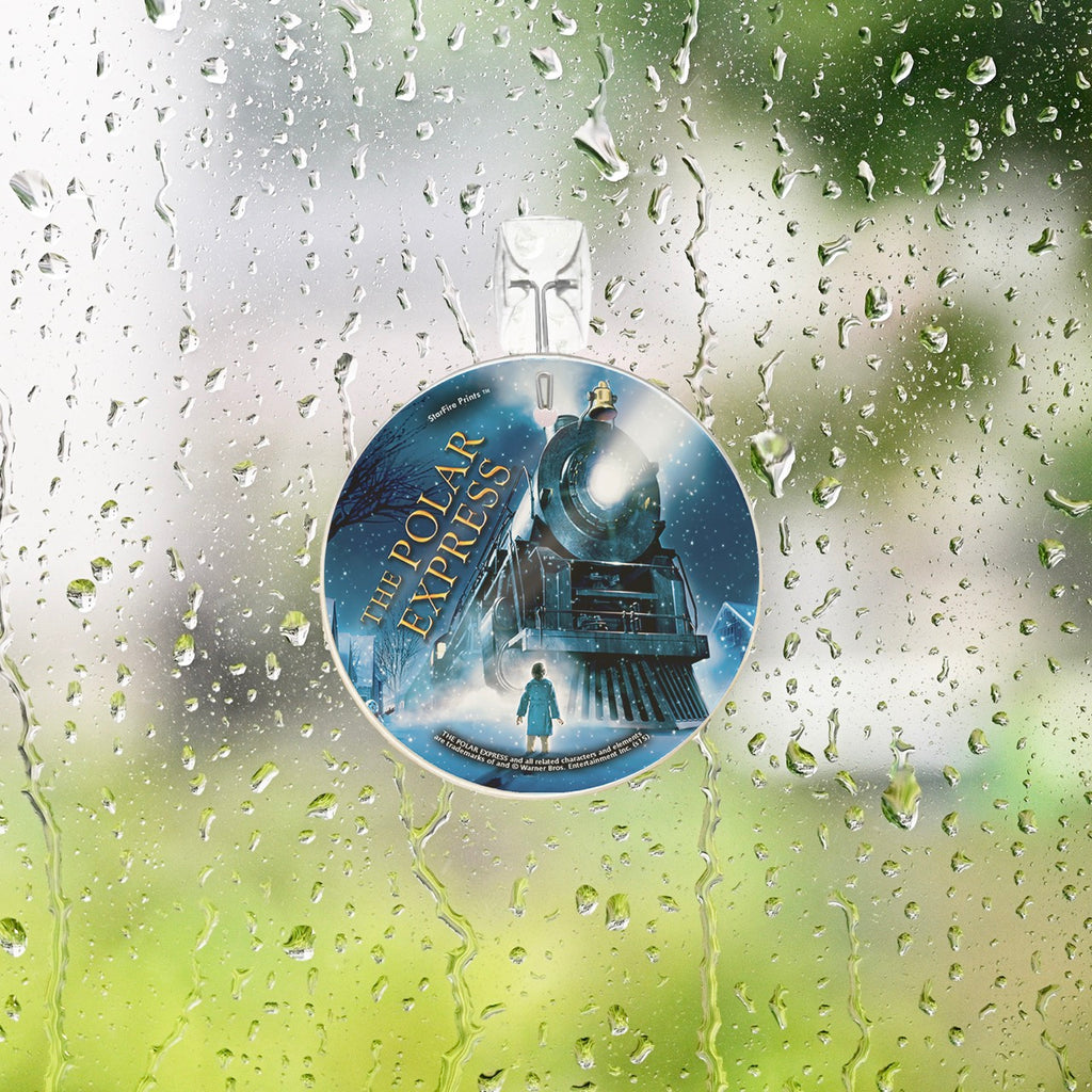 The Polar Express (Train) StarFire Prints™ Glass Art SPCIR495