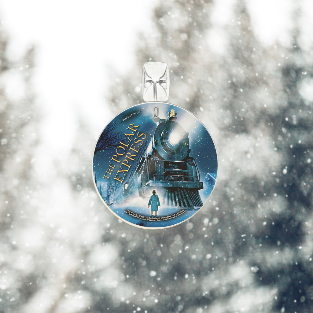 The Polar Express (Train) StarFire Prints™ Glass Art SPCIR495