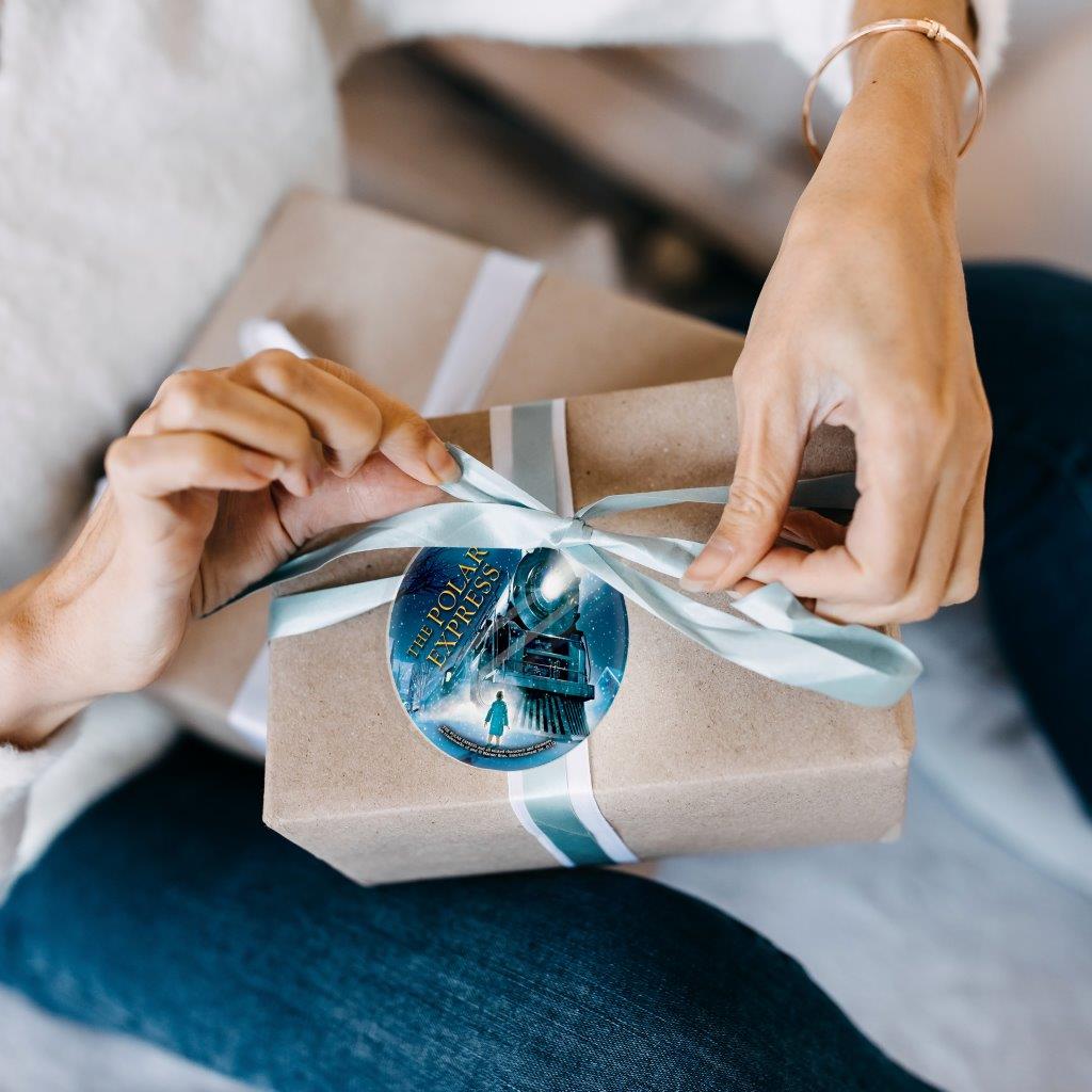 The Polar Express (Train) StarFire Prints™ Glass Art SPCIR495