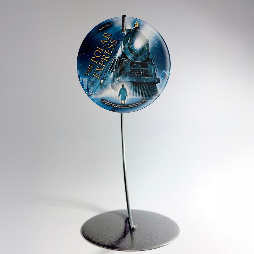 The Polar Express (Train) StarFire Prints™ Glass Art SPCIR495