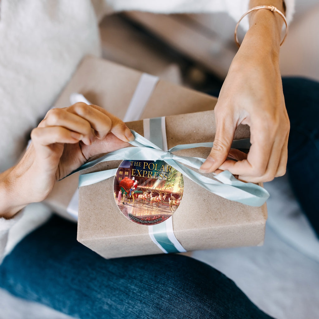 The Polar Express (Sleigh) StarFire Prints™ Glass Art SPCIR497