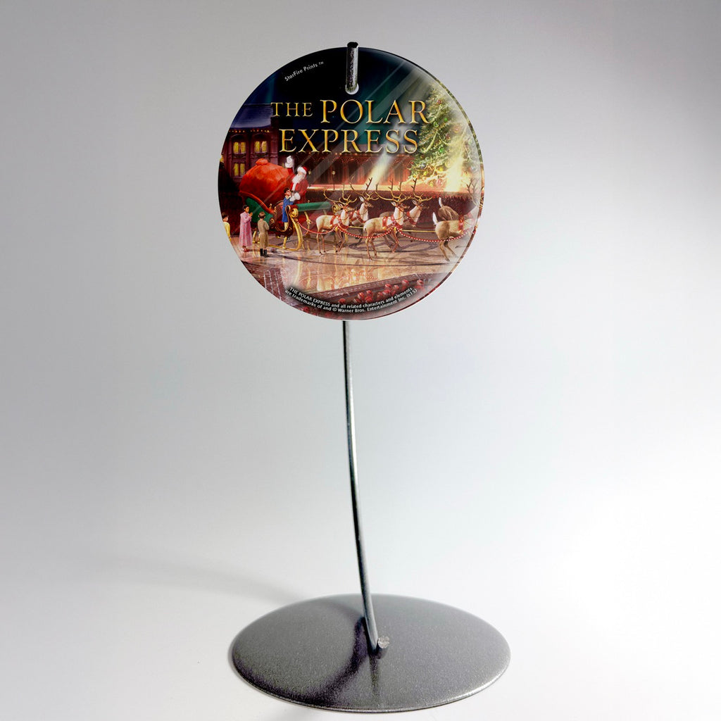 The Polar Express (Sleigh) StarFire Prints™ Glass Art SPCIR497