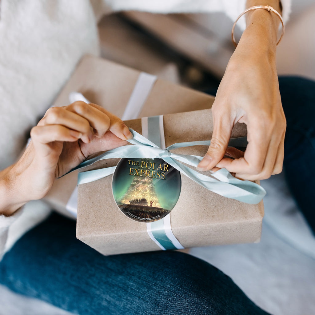 The Polar Express (Tree) StarFire Prints™ Glass Art SPCIR498