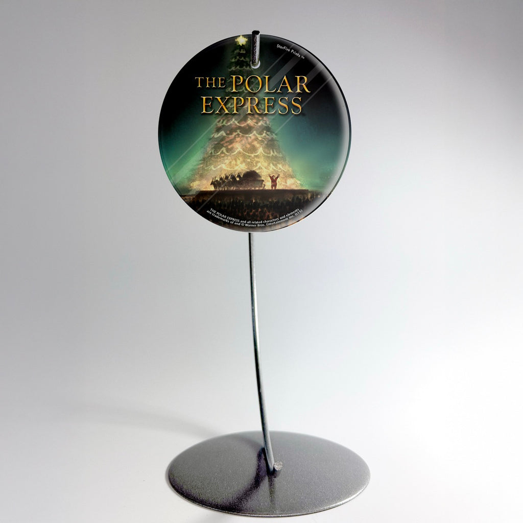 The Polar Express (Tree) StarFire Prints™ Glass Art SPCIR498