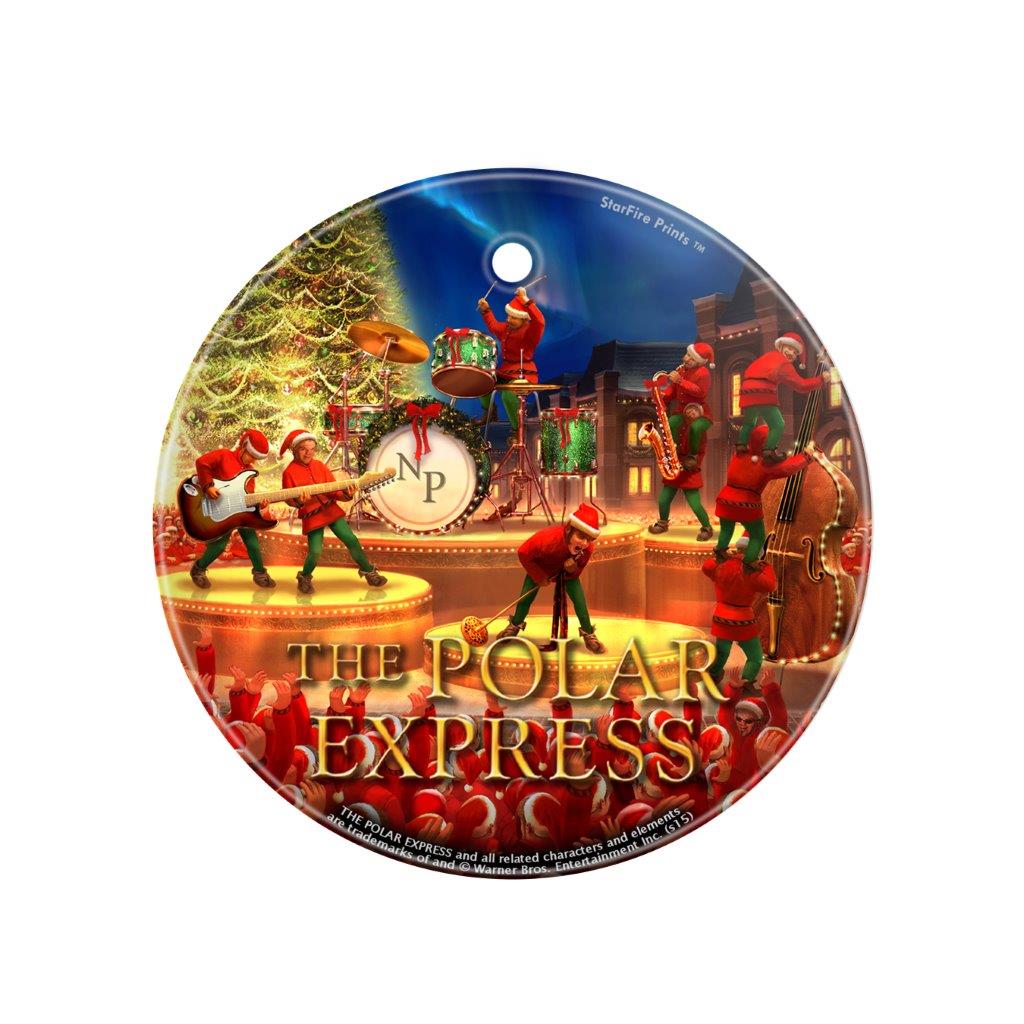 The Polar Express (Elves) StarFire Prints™ Glass Art SPCIR499