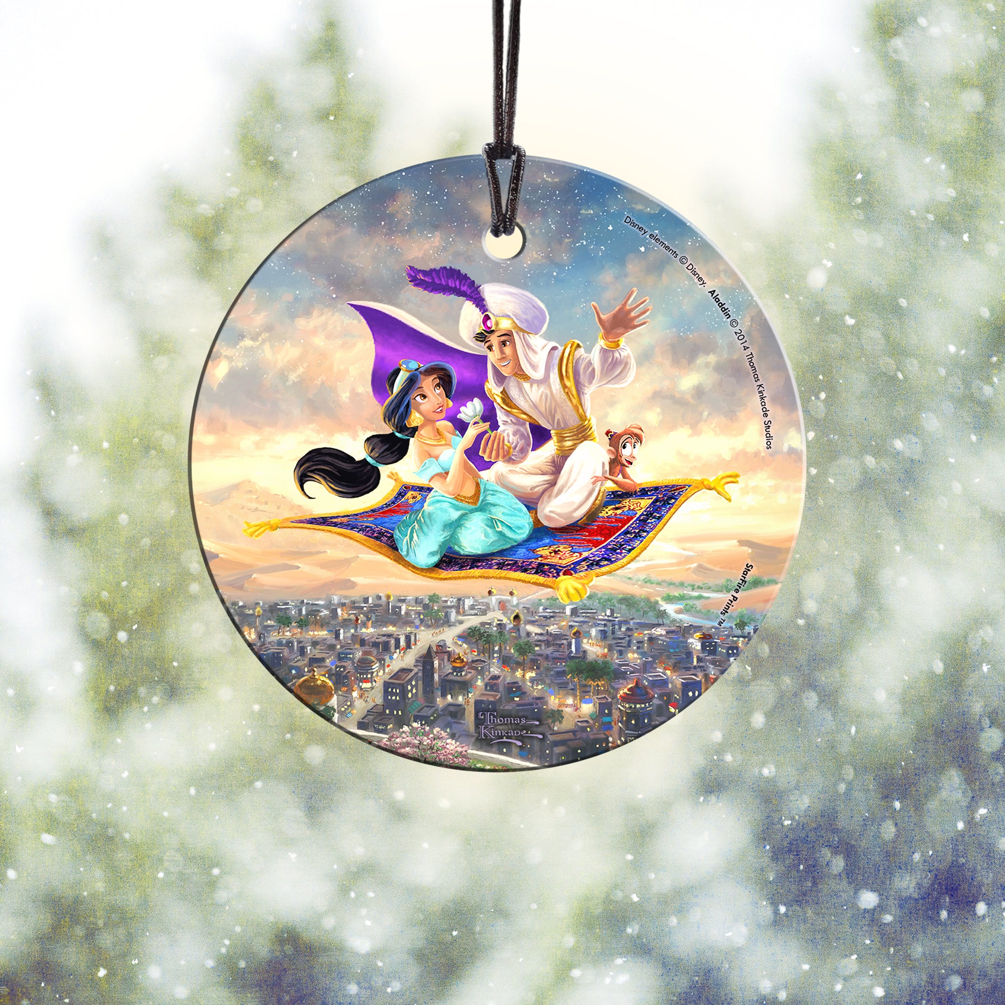 Disney (Aladdin) StarFire Prints™ Hanging Glass Print SPCIR507