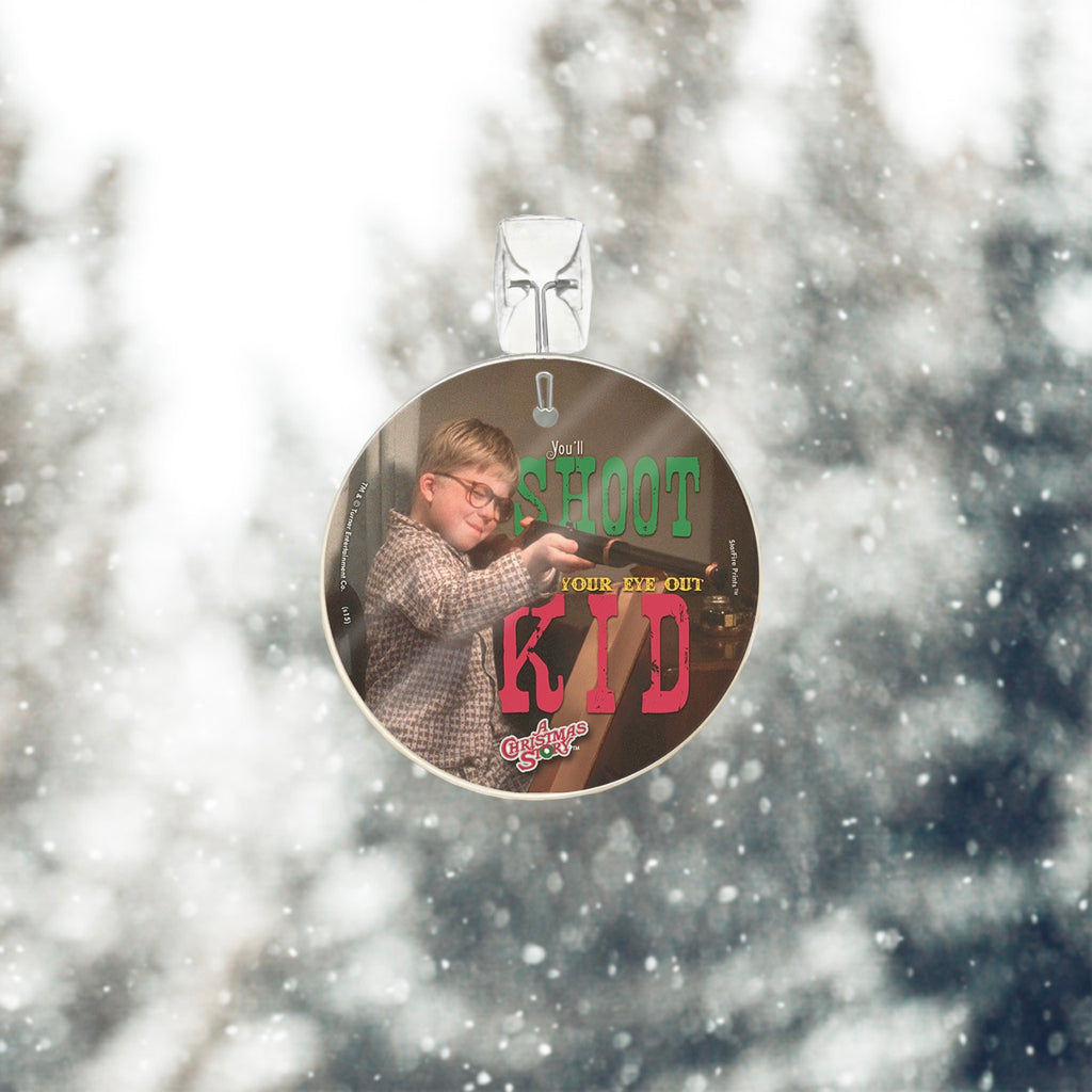 A Christmas Story (Shoot Your Eye Out) StarFire Prints™ Glass Art SPCIR508