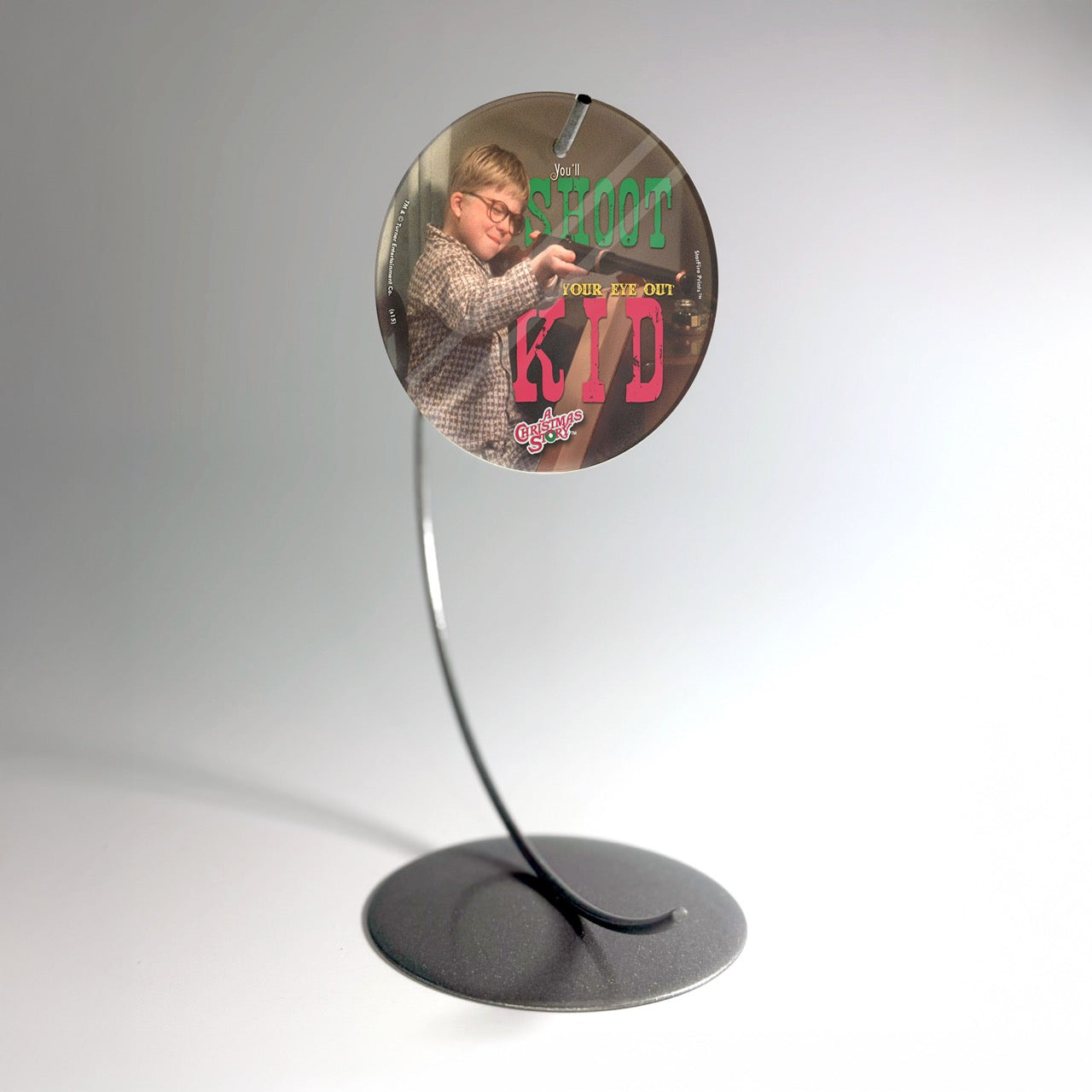 A Christmas Story (Shoot Your Eye Out) StarFire Prints™ Glass Art SPCIR508