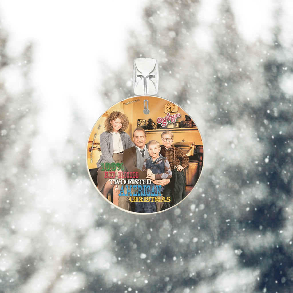 A Christmas Story (American Christmas) StarFire Prints™ Glass Art SPCIR510