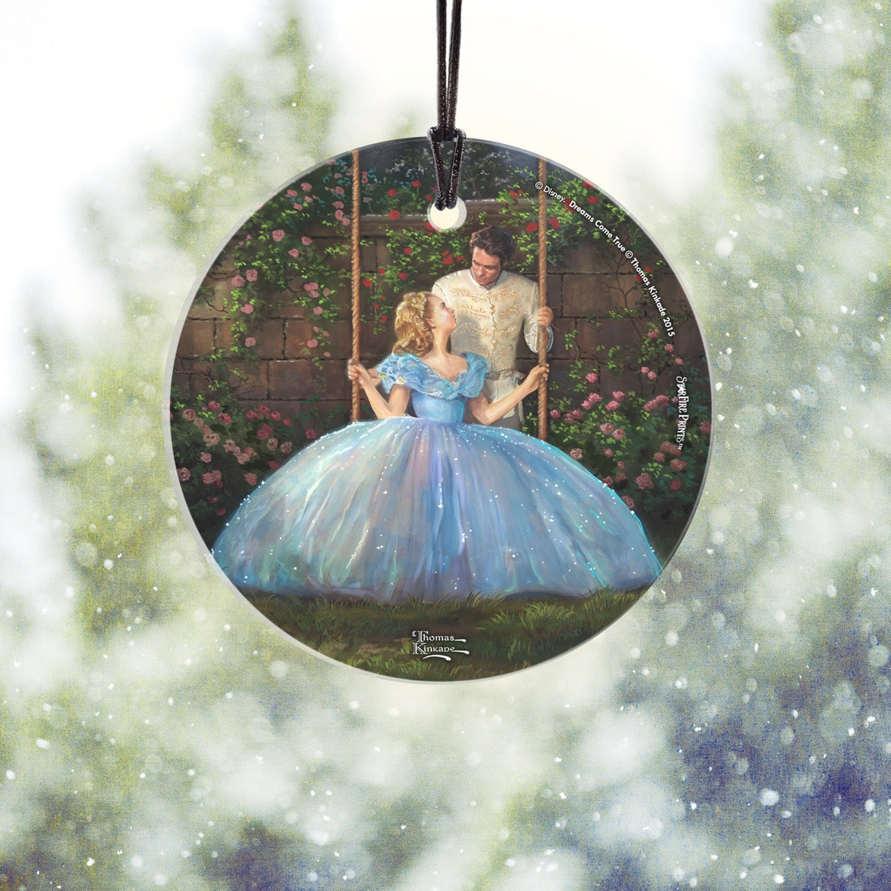 Disney (Cinderella – Dreams Come True) StarFire Prints™ Hanging Glass Print SPCIR531