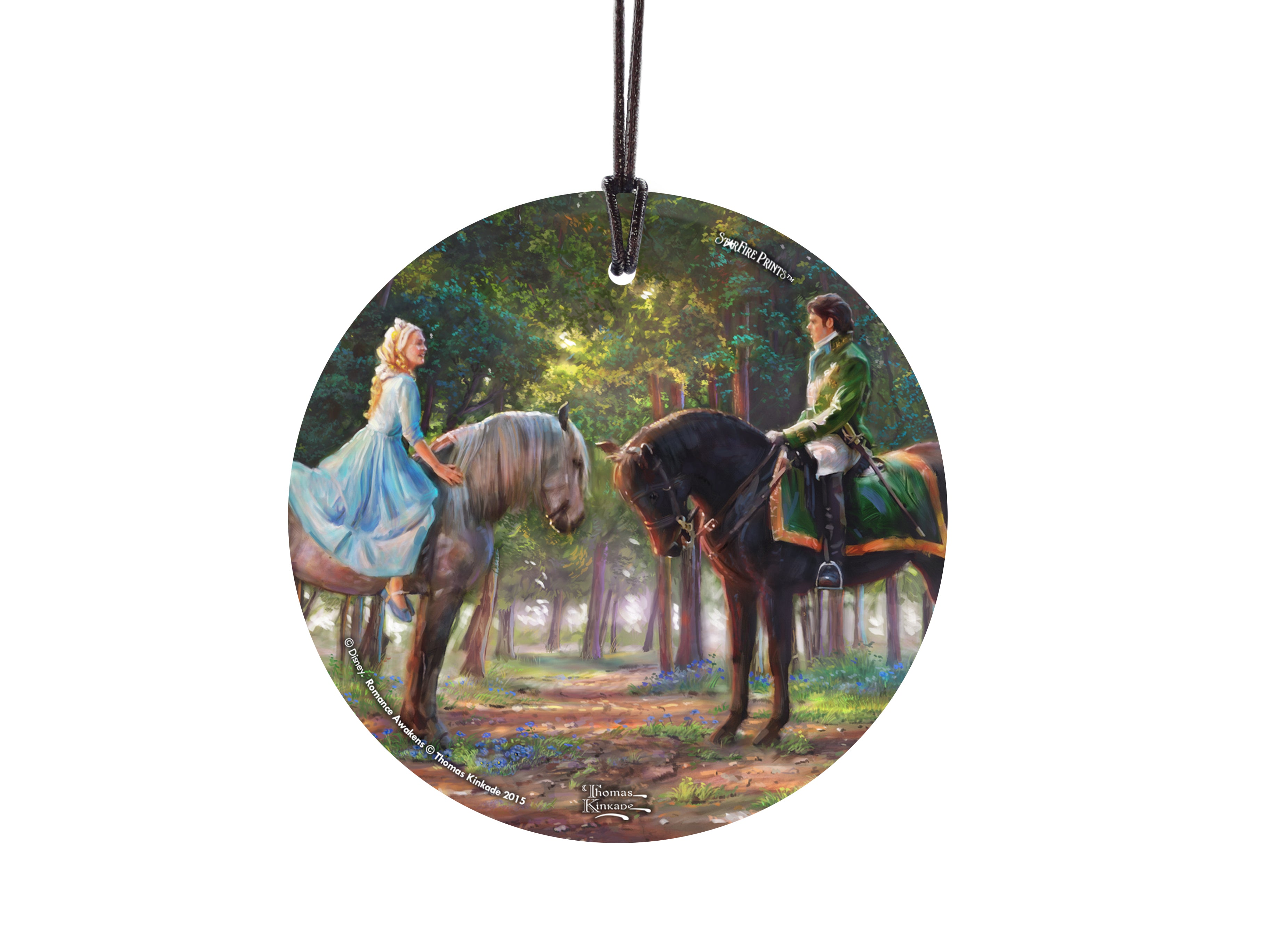 Disney (Cinderella - Romance Awakens) StarFire Prints™ Hanging Glass Print SPCIR532