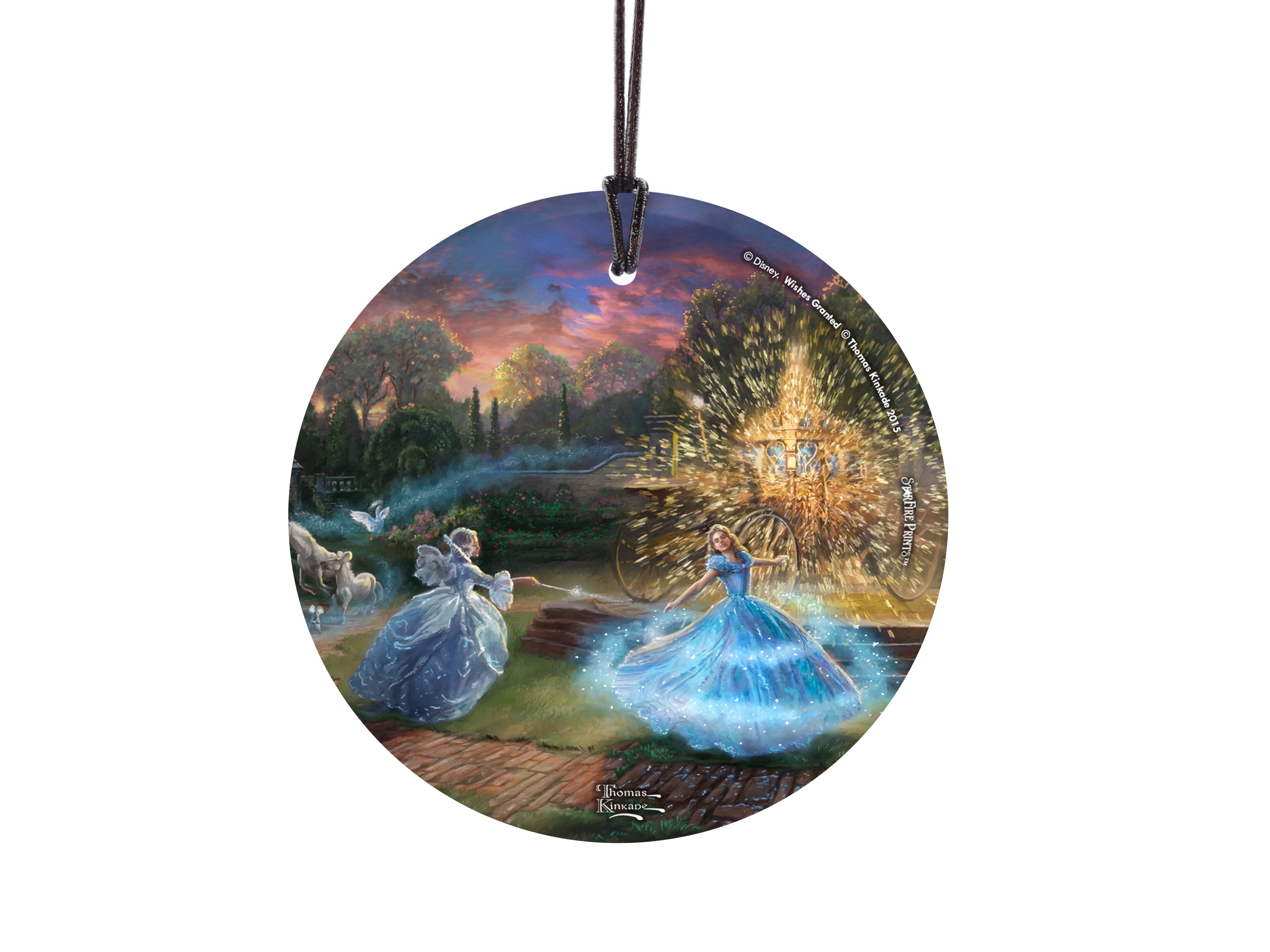 Disney (Cinderella - Wishes Granted) StarFire Prints™ Hanging Glass Print SPCIR533
