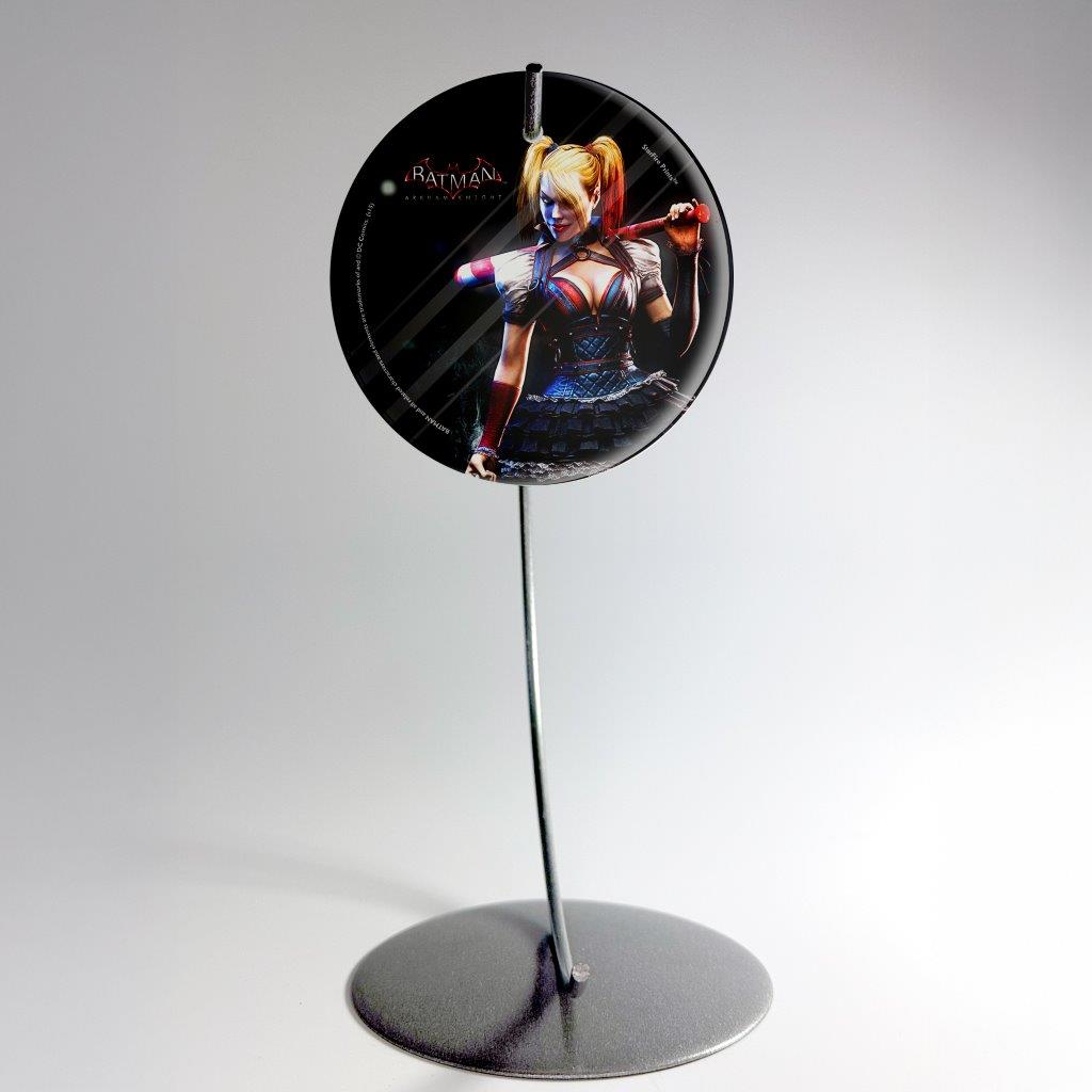 DC Comics (Batman: Arkham Knight - Harley Quinn) StarFire Prints™ Glass Art SPCIR544