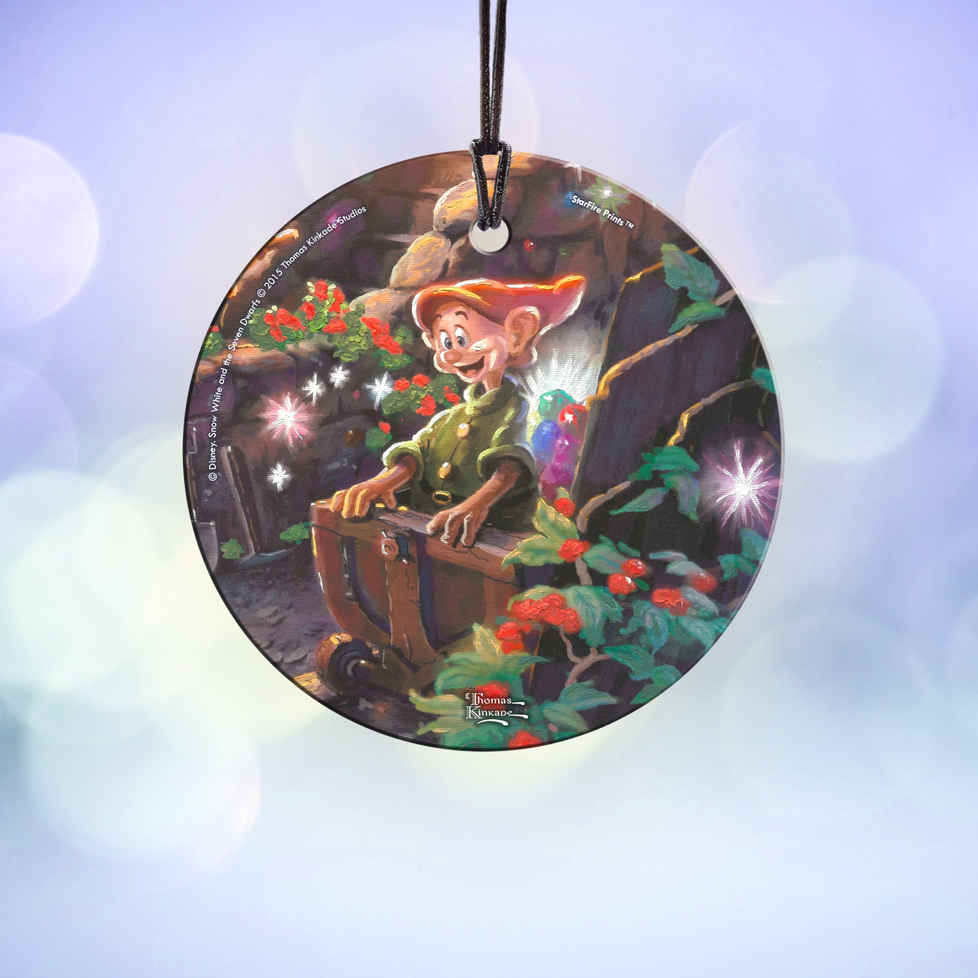 Disney (Snow White - Dopey) StarFire Prints™ Hanging Glass Print SPCIR560
