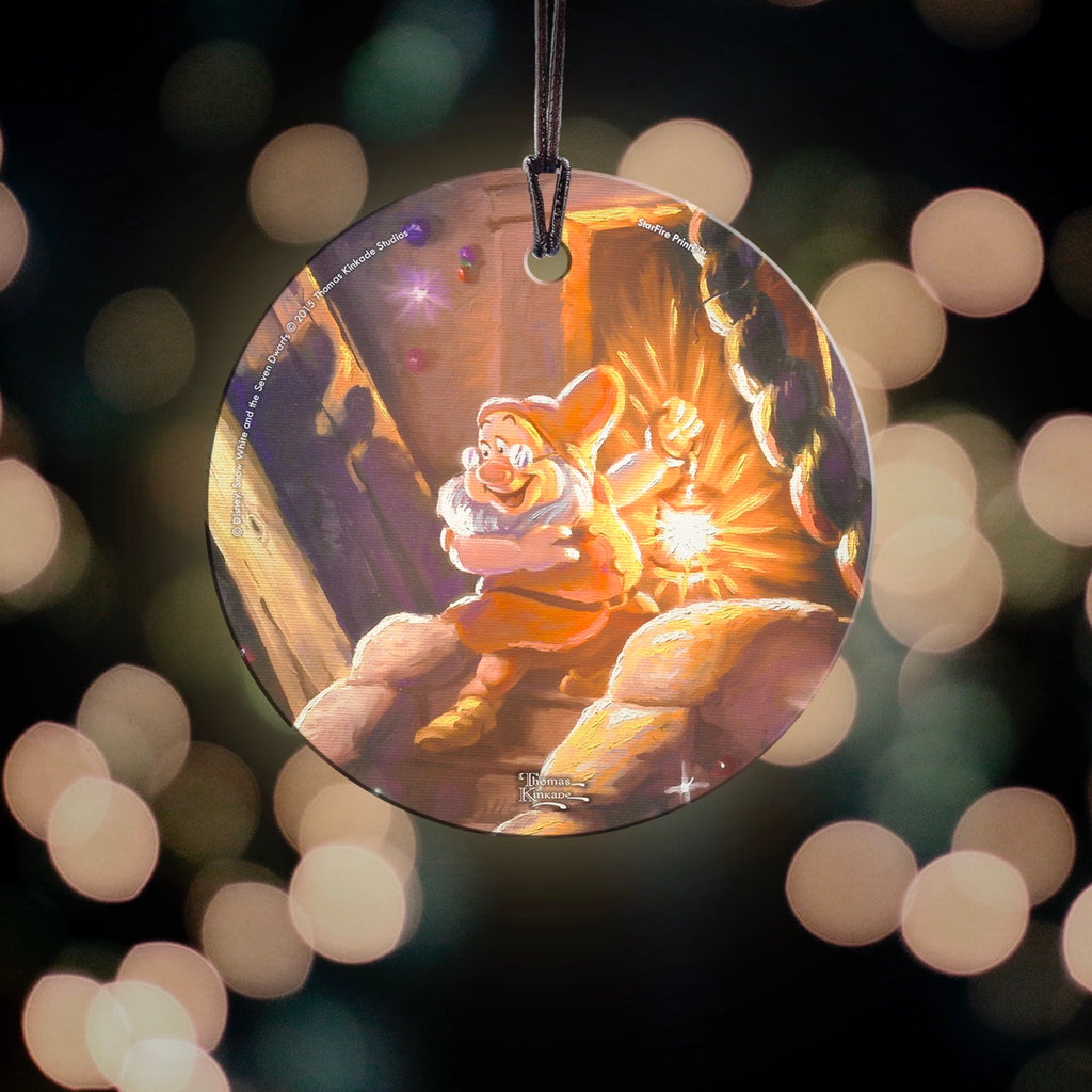 Disney (Snow White and the Seven Dwarfs – Doc) StarFire Prints™ Hanging Glass Print SPCIR561