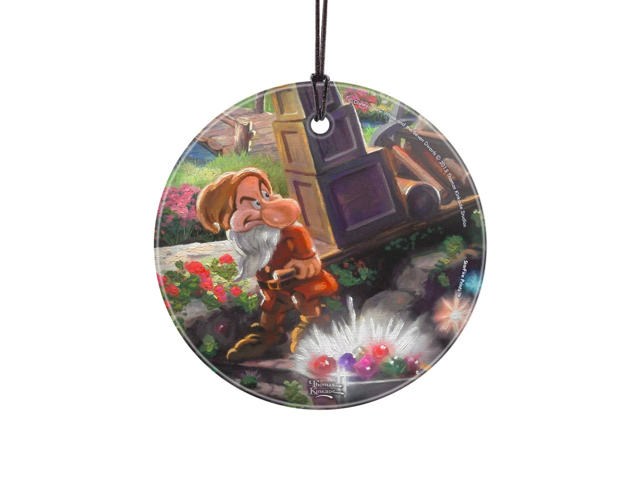 Disney (Snow White and the Seven Dwarfs – Grumpy) StarFire Prints™ Hanging Glass Print SPCIR562