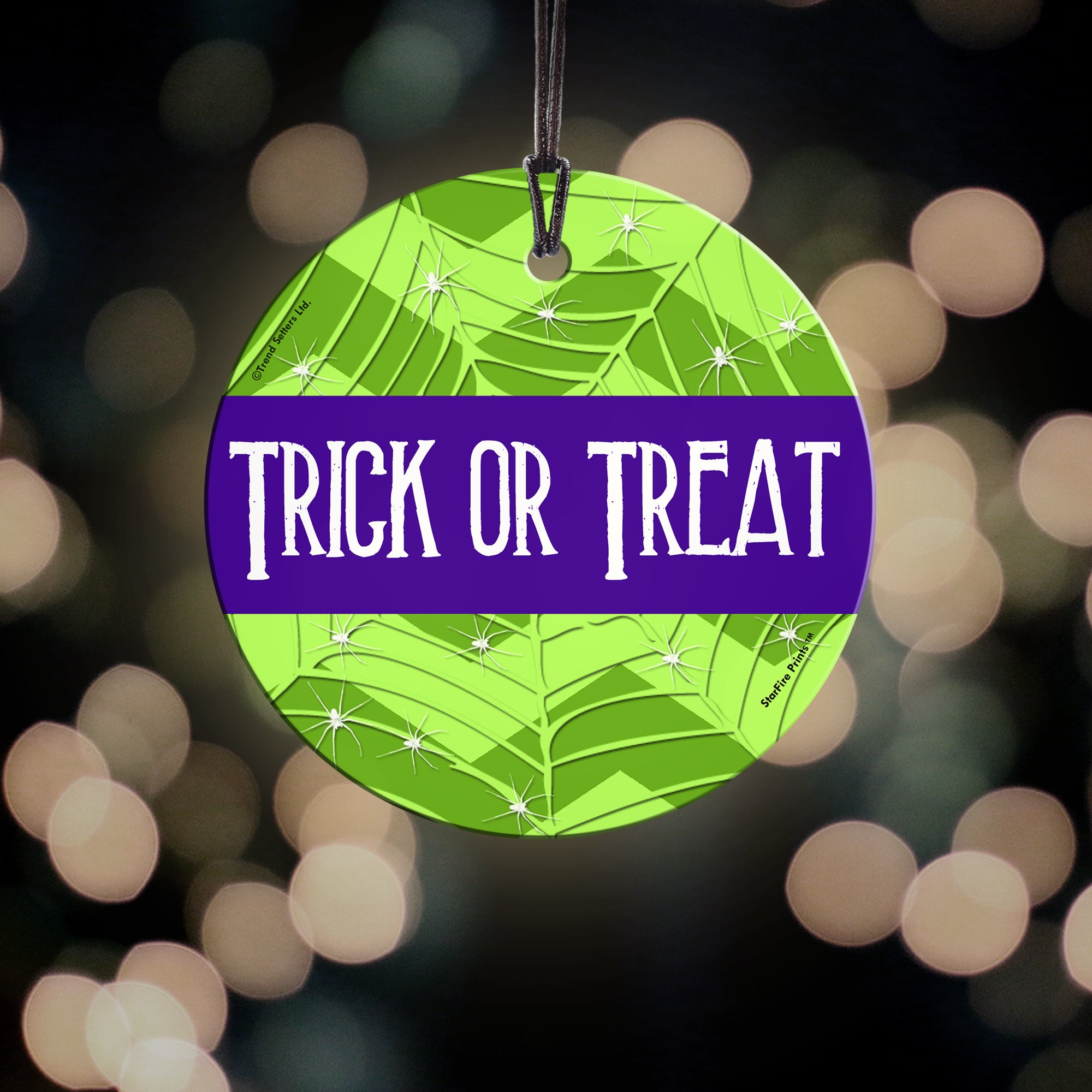 Halloween Collection (Trick or Treat) StarFire Prints™ Hanging Glass Print SPCIR565