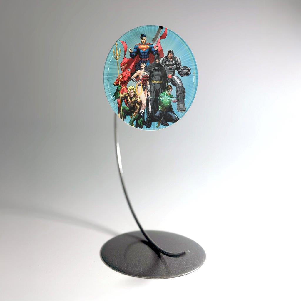 Justice League (Strength in Unity) StarFire Prints™ Glass Art SPCIR645